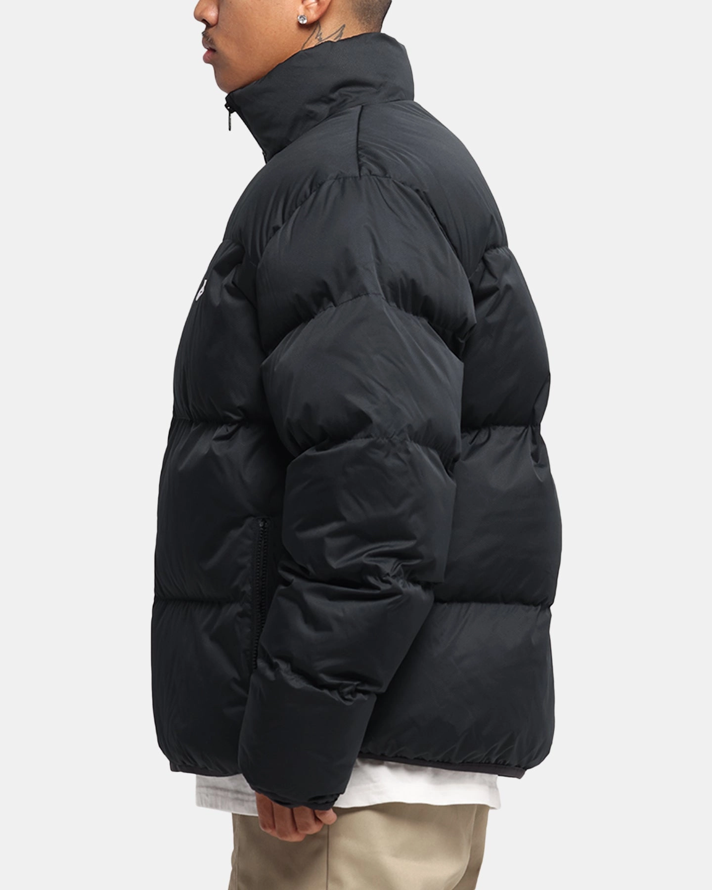 Nike Sportswear Club Puffer Jacket Black/White Solid