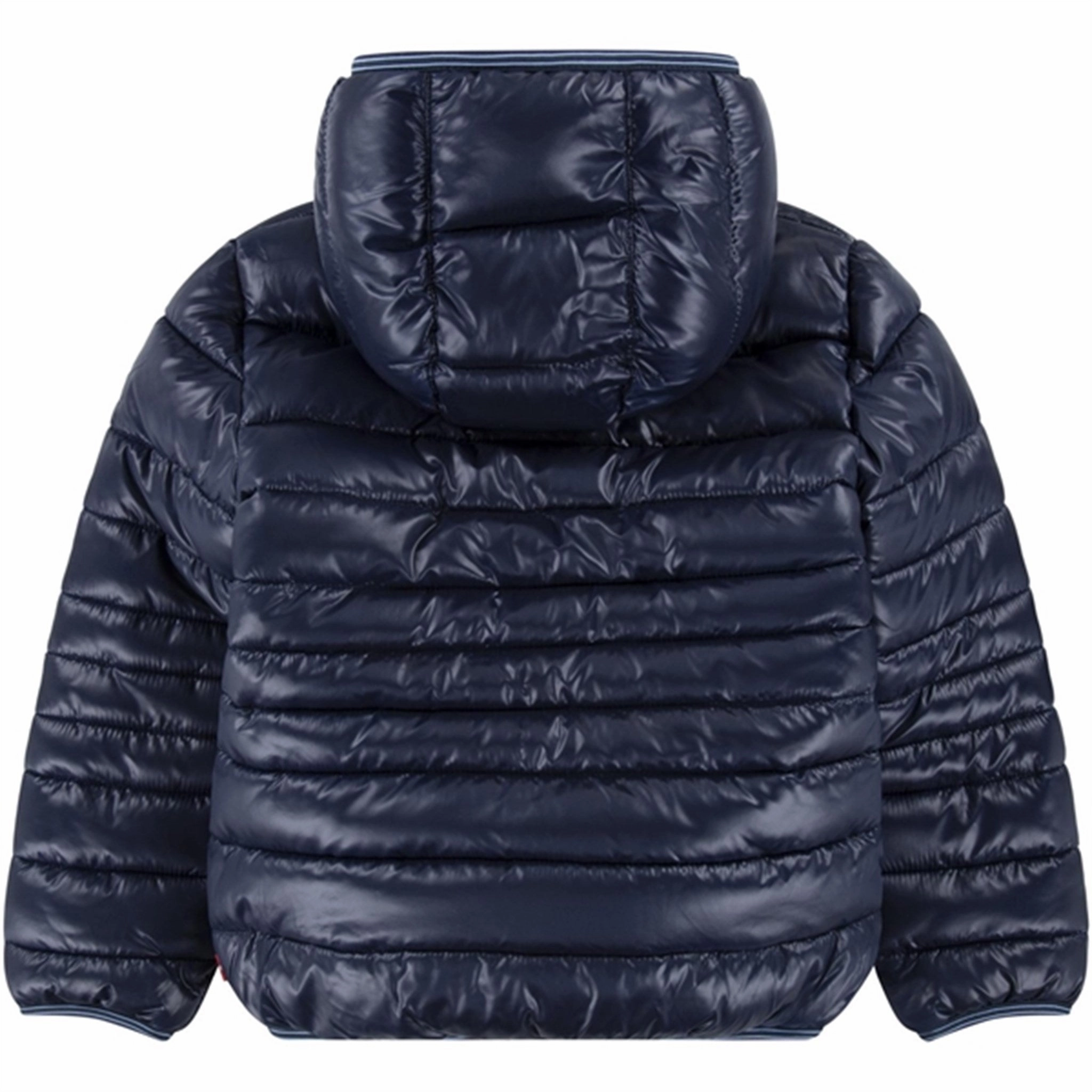Levi's Baby Sherpa Lined Puffer Jacket Dress Blues Hooded Versatile Design Thermo Regulating Fabric