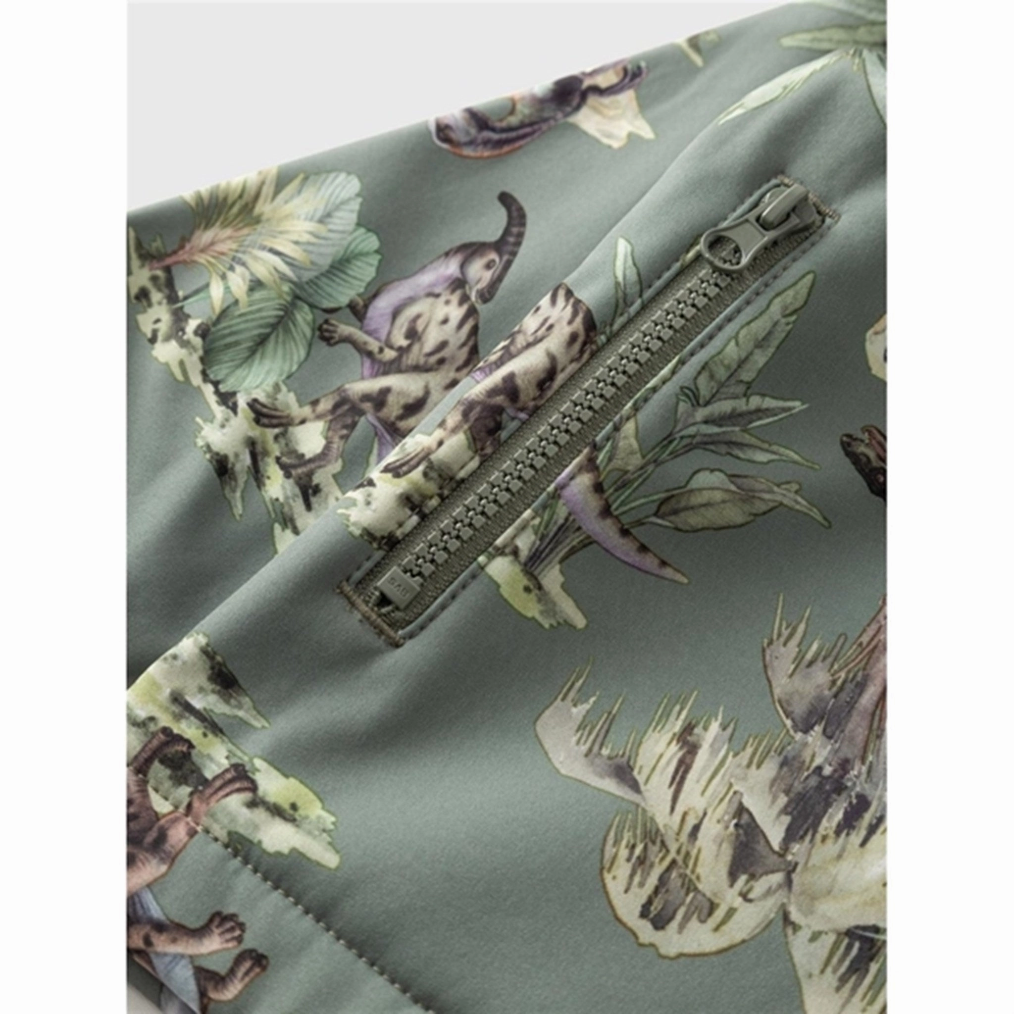 Smart Casual Belted Style Name it Agave Green Alfa08 Softshell Jacket Dino