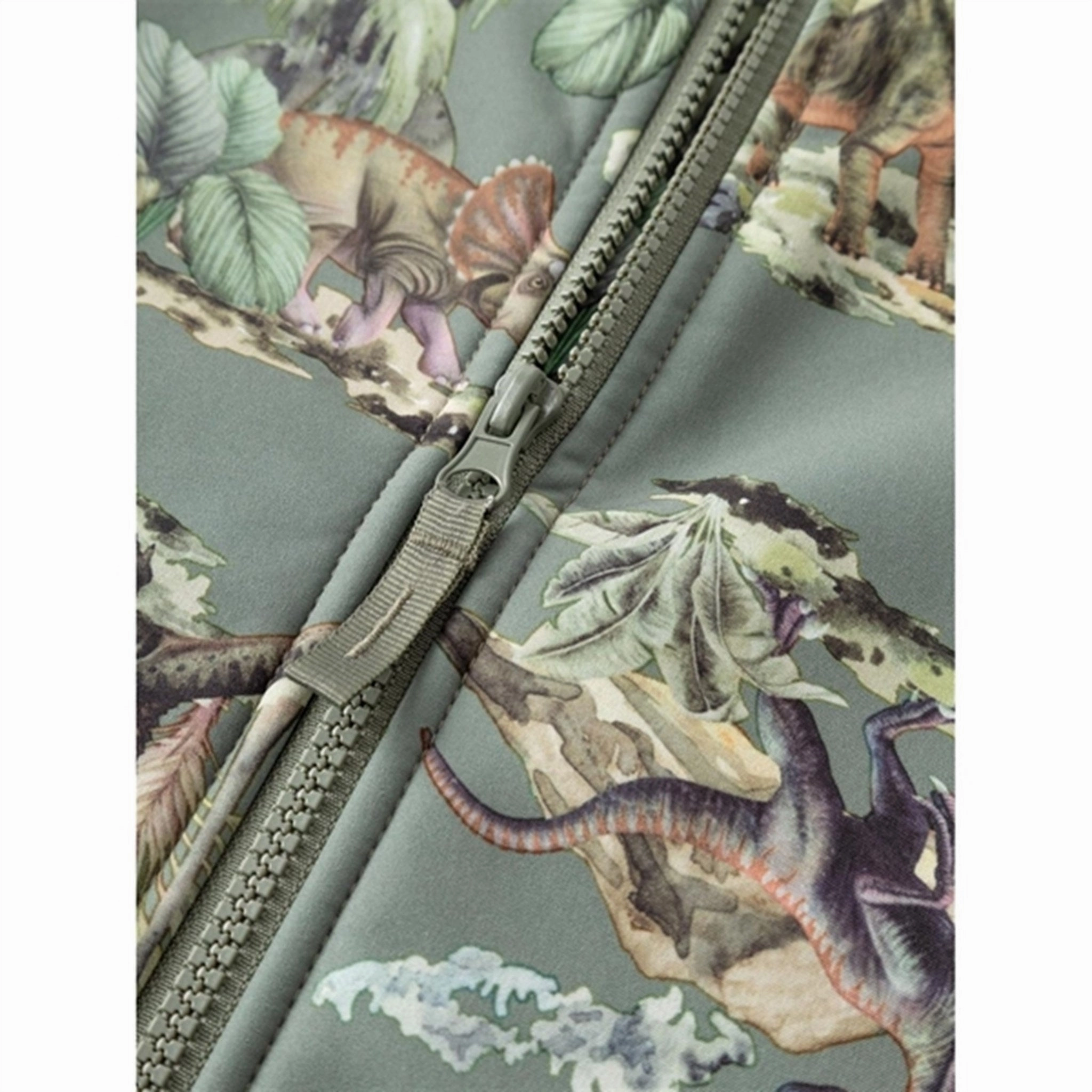 Name it Agave Green Alfa08 Softshell Jacket Dino MoistureWickingLining Multi Pocket Design