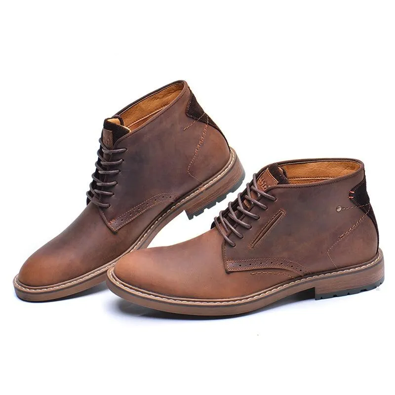 West Louis™ Hand Made Ankle Boots