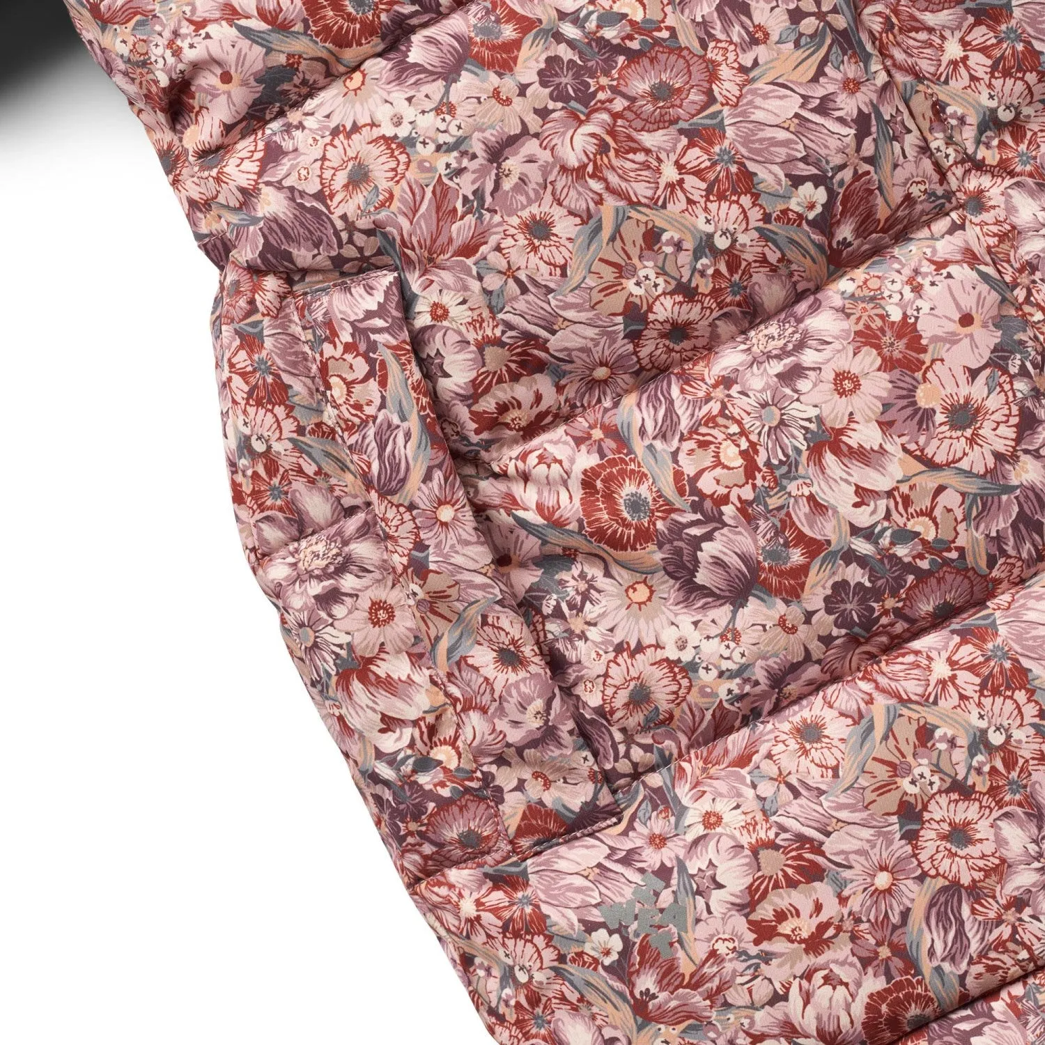 WrinkleFreeFinish Hypoallergenic Textile Wheat Flowers In Plenty Puffer Coat Yrsa