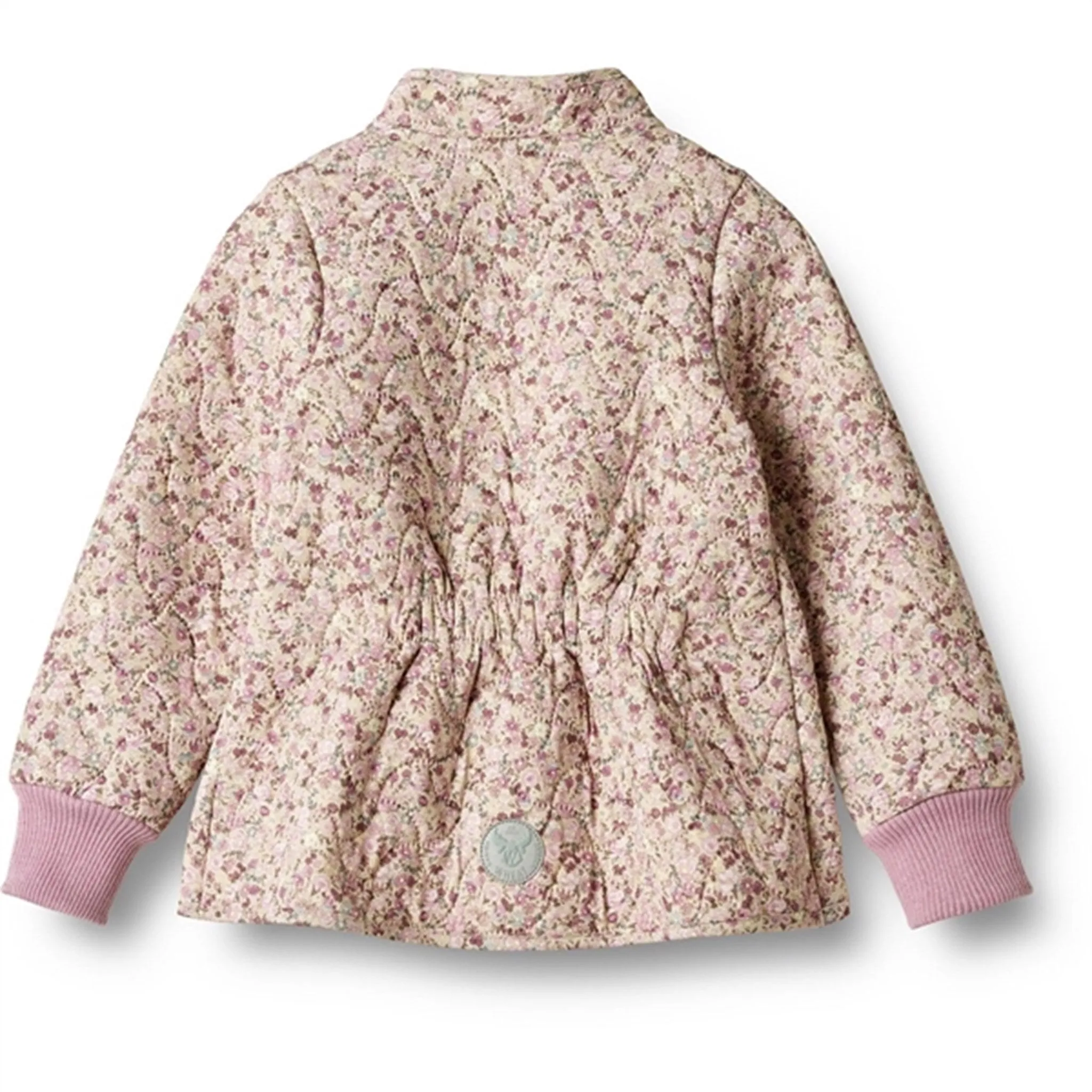 Wheat Thermo Clam Multi Flowers Jacket Thilde Compact Packable Reflective accents