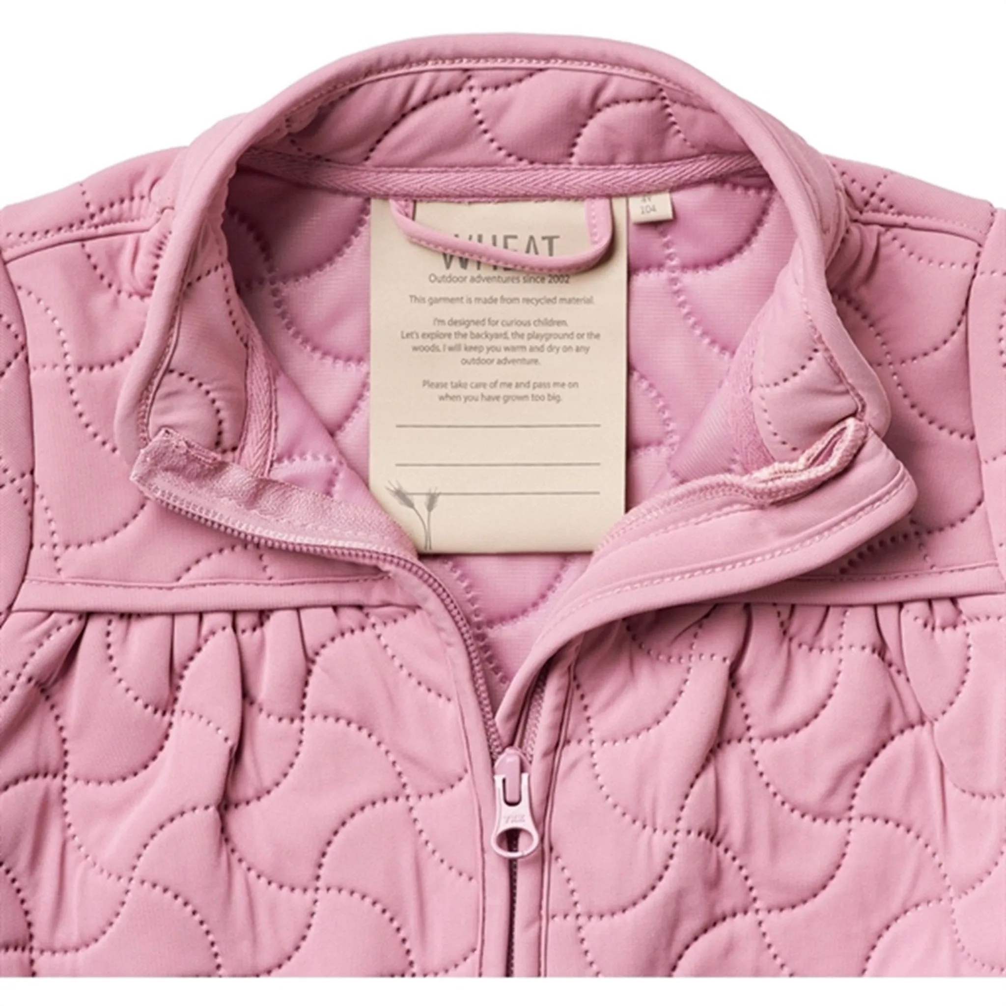 Wheat Thermo Spring Lilac Jacket Thilde SoftshellMaterial