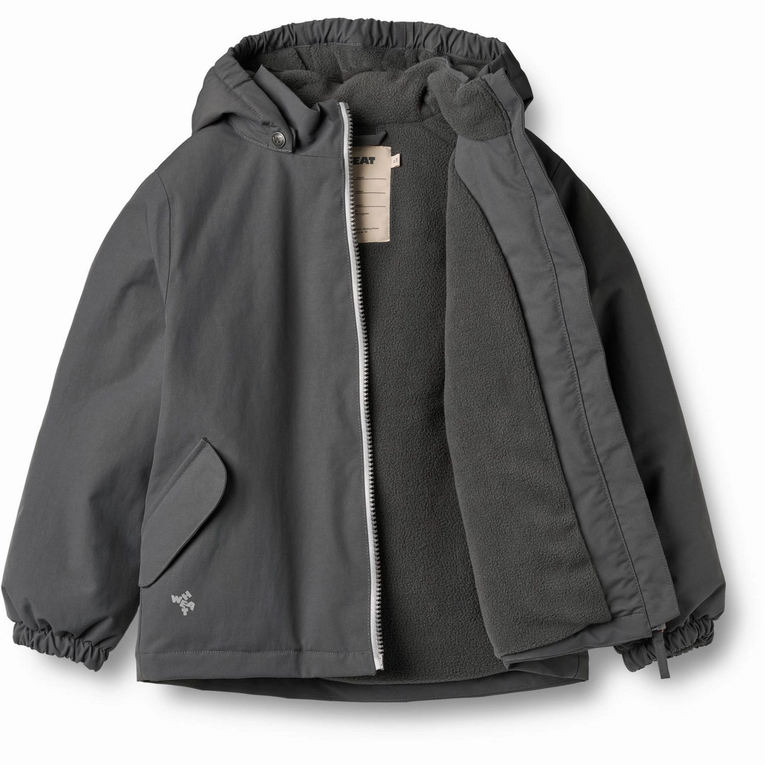 Impact Absorbing Back Panels Noise Reduced Fastener System Wheat Black Sea Jacket Svende