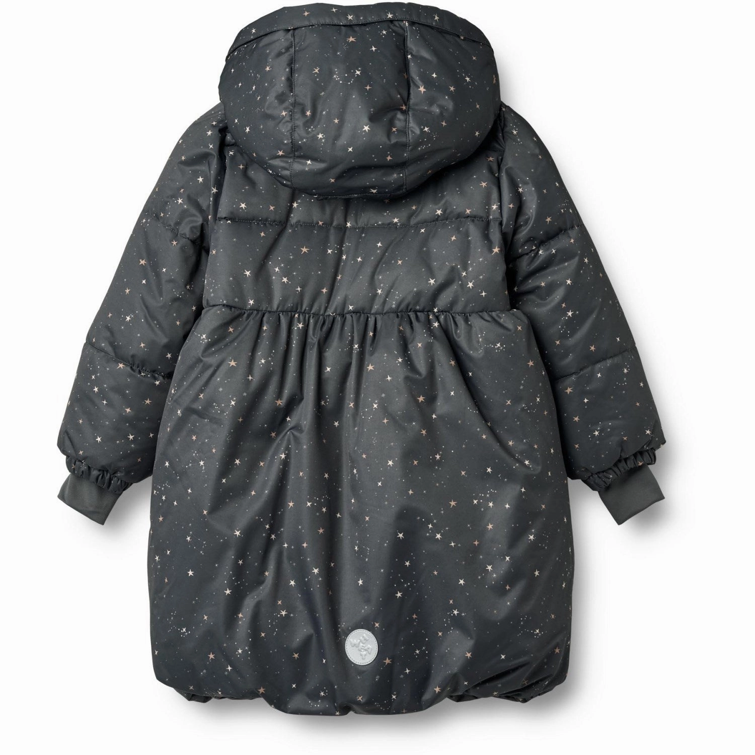 Wheat Black Sea Stars Puffer Coat Luna Multi Pocket Functionality