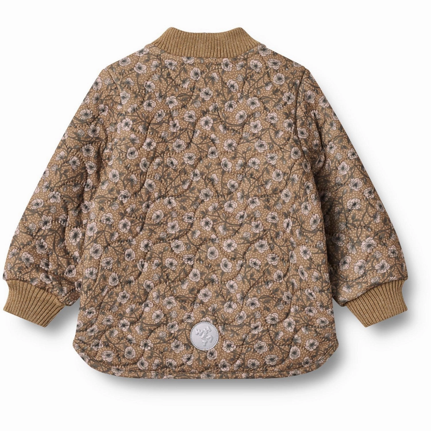 Wheat Caramel Anemones Thermo Jacket Loui Weekend Casual Fit