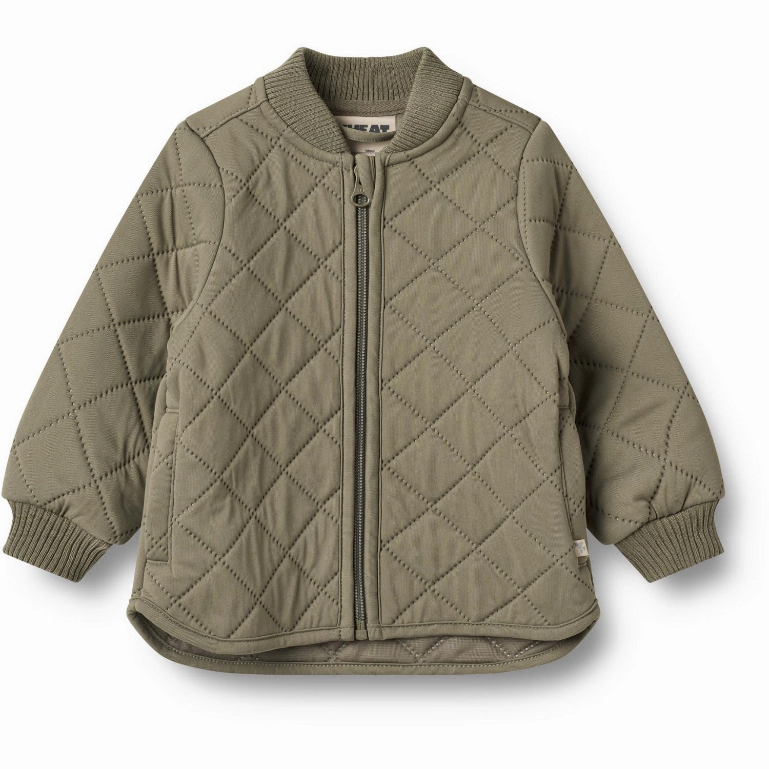 Ergonomic Drape Wheat Dry Leaves Thermo Jacket Loui