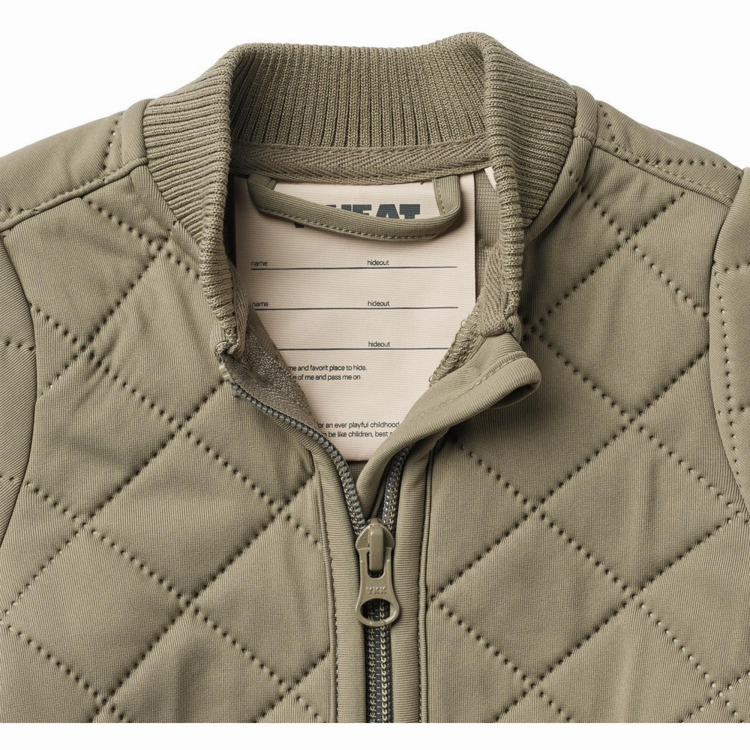 Quick Release Buckles Multi Pocket Utility Wheat Dry Leaves Thermo Jacket Loui