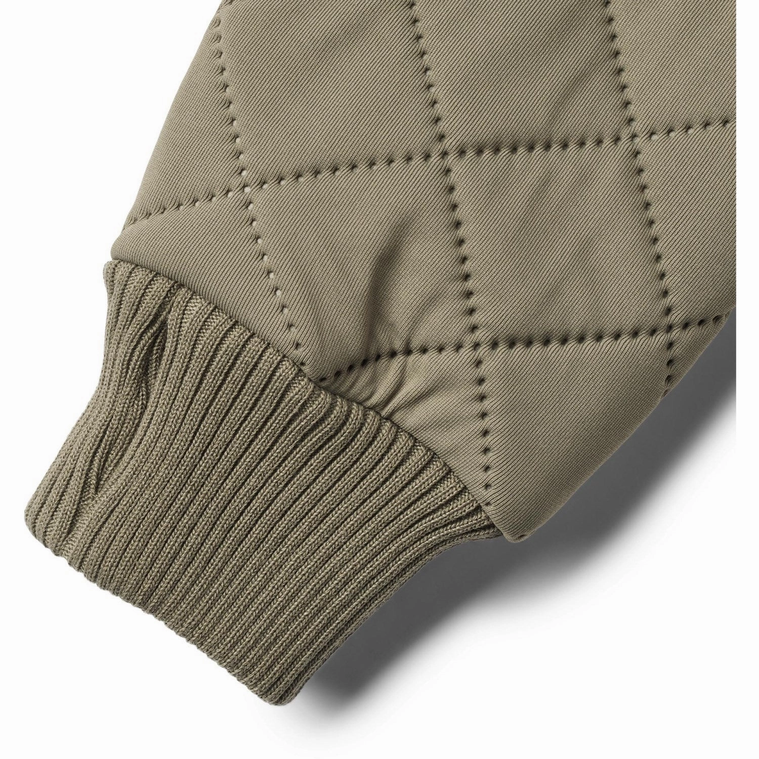DoubleLayeredHem Soft Fleece Lining Wheat Dry Leaves Thermo Jacket Loui