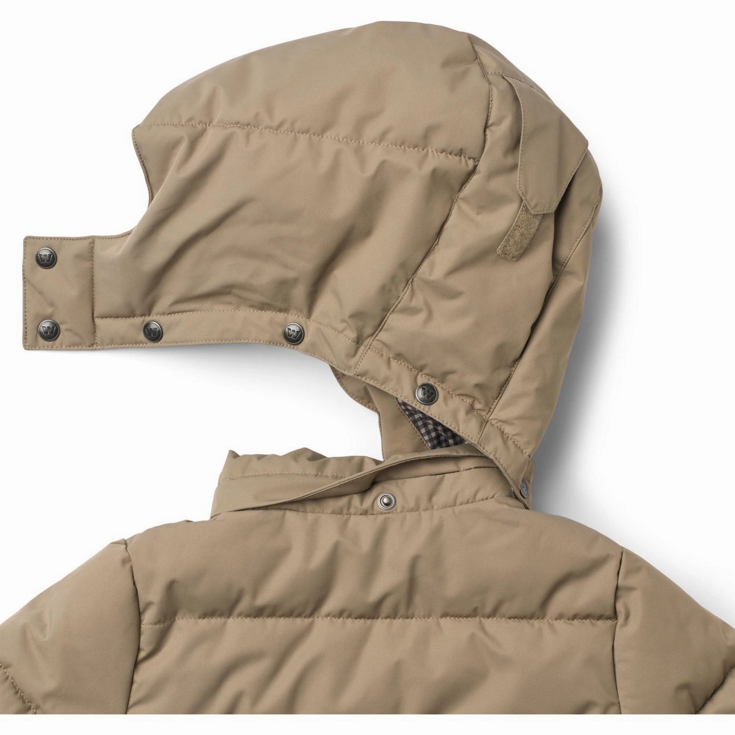 ReversibleStyle Wheat Grey Stone Puffer Jacket Gael