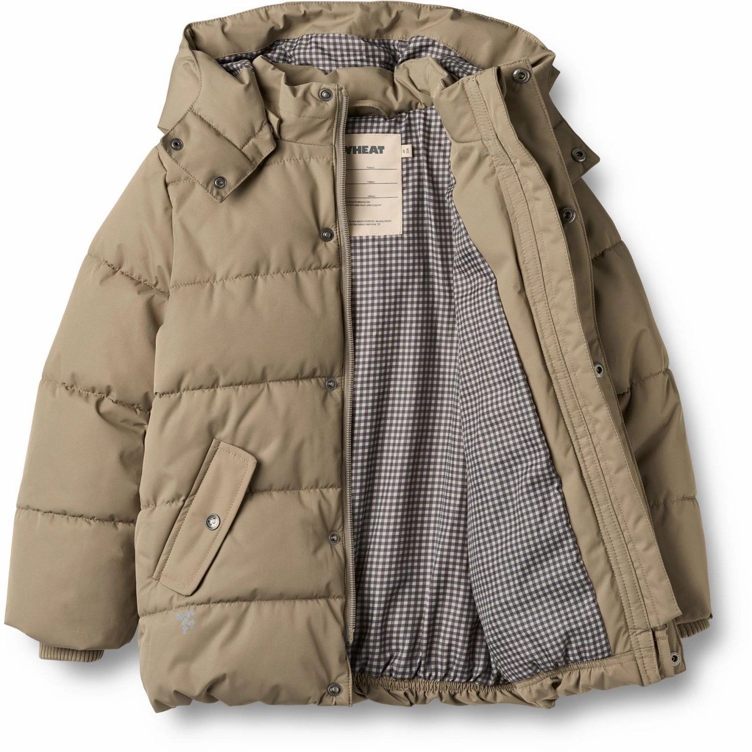 Wheat Grey Stone Puffer Jacket Gael All Occasion