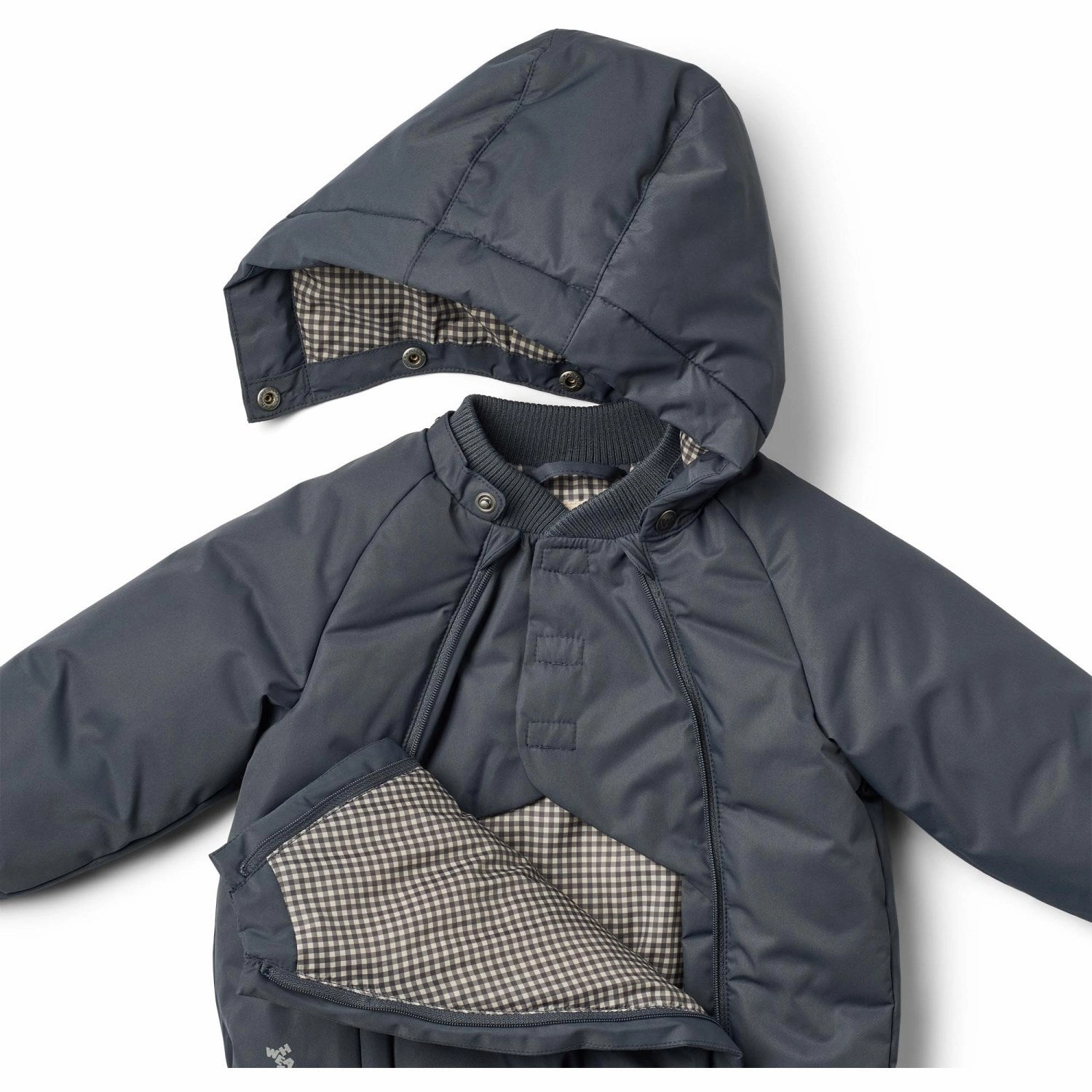 Bonded Closure Mechanism Versatile Fit Layer Wheat Ink Puffer Jacket Morgen