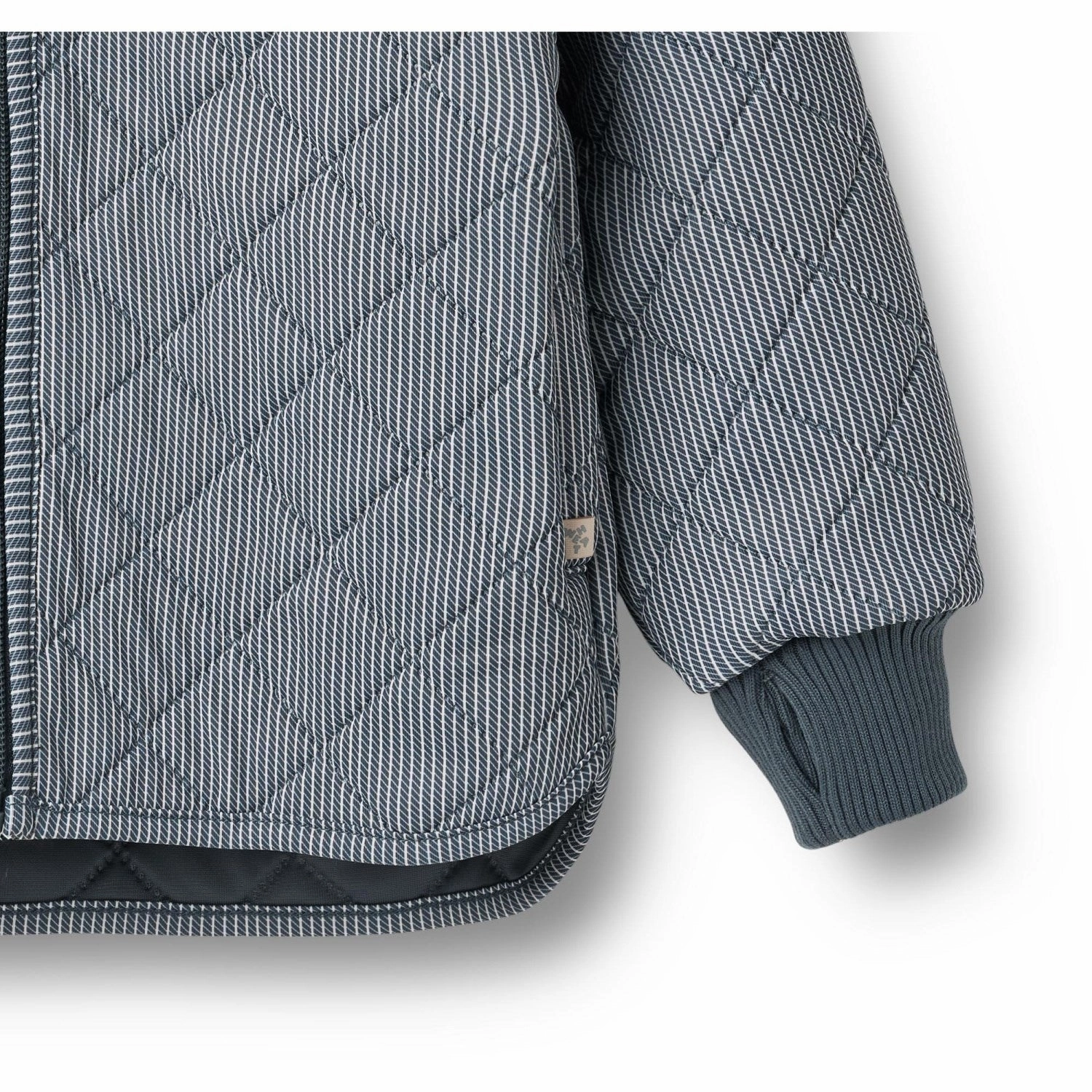 Soft Weather Wear Compact Storage Wheat Ink Stripe Thermo Jacket Loui