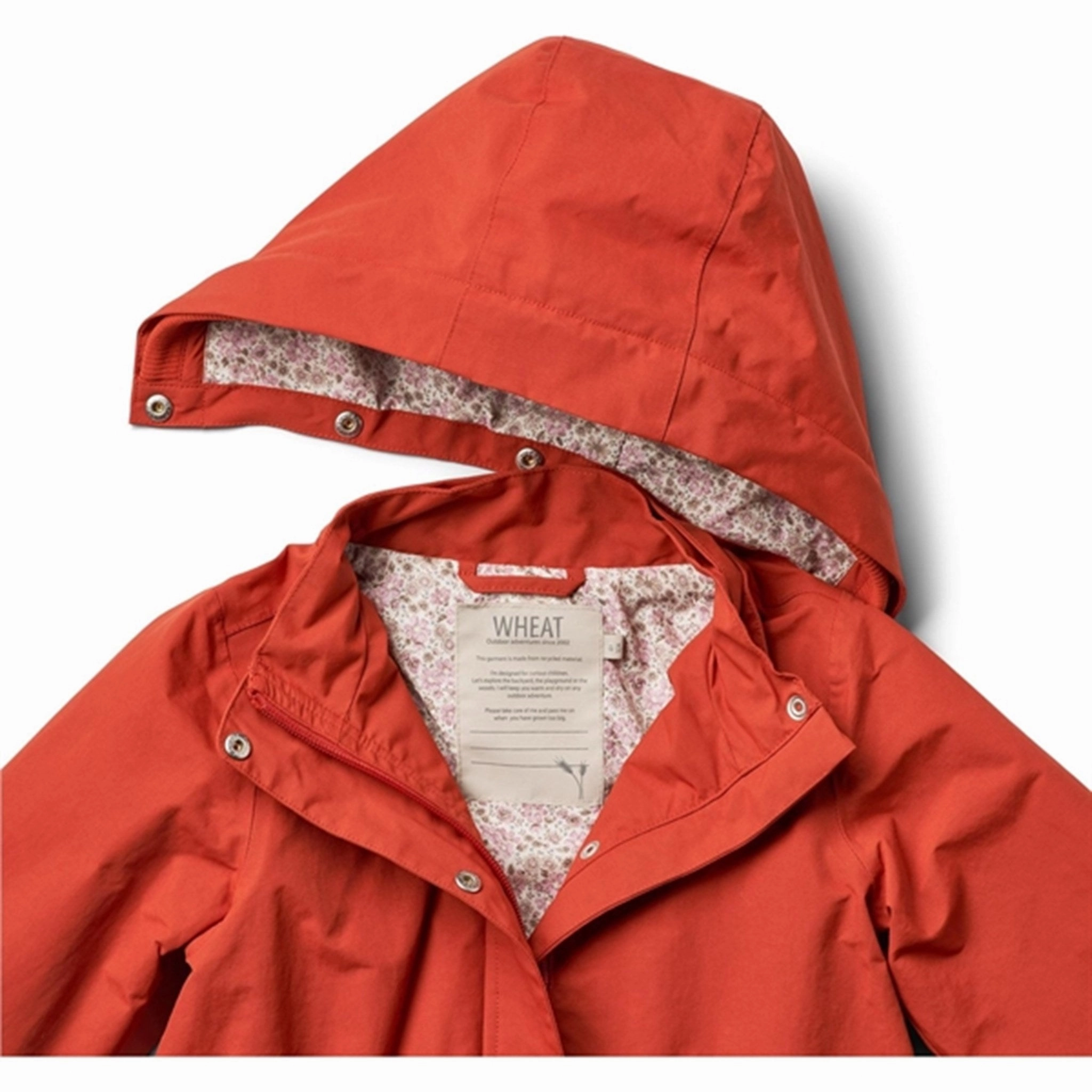 Wheat Jacket Ada Tech Red Non Restrictive Cut Quick Release Buckles