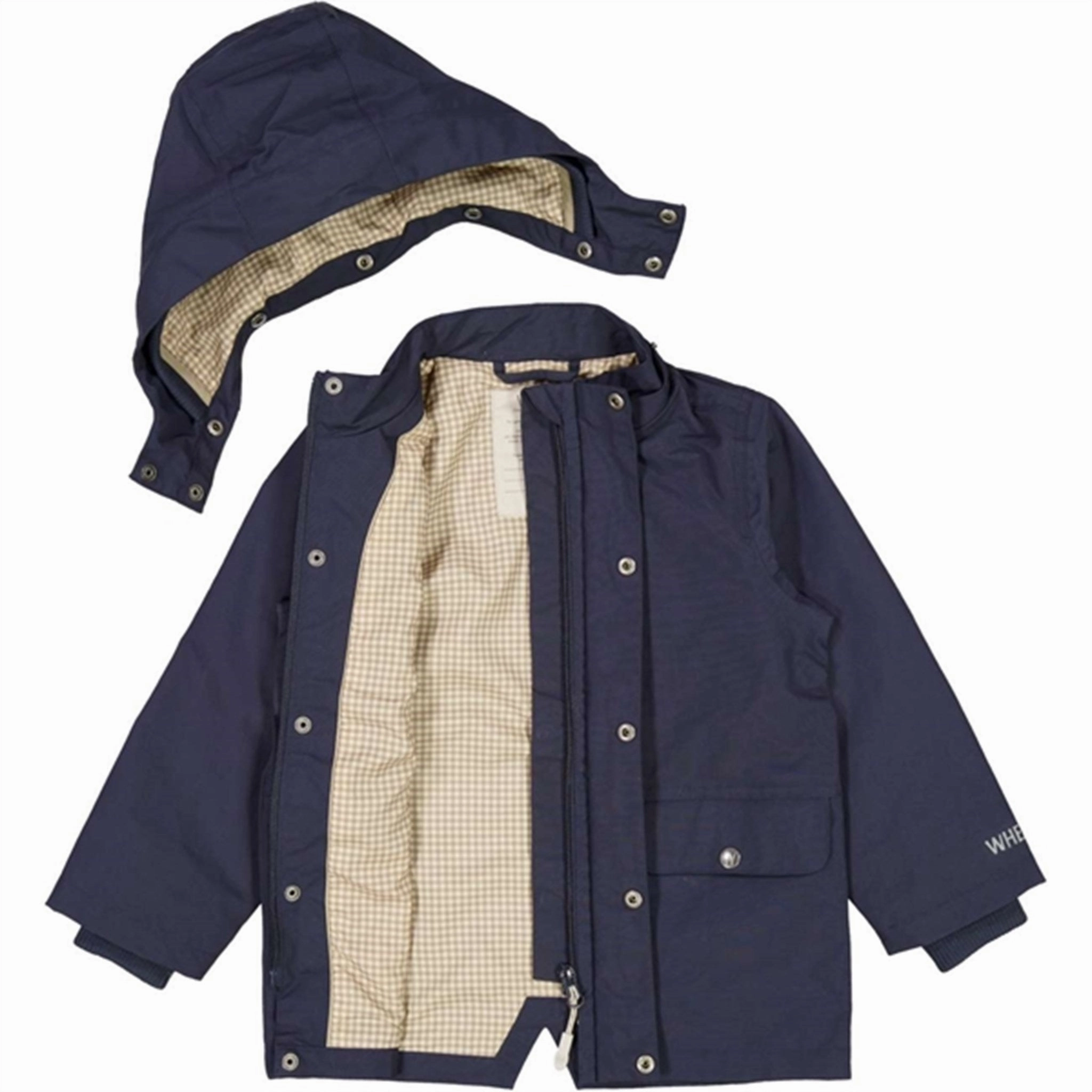 Wheat Jacket Carlo Tech Midnight Down Stuffed Microfiber texture