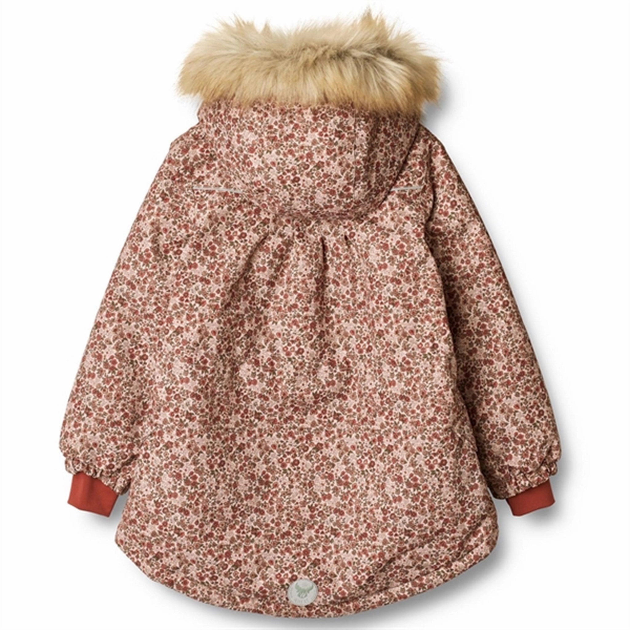 Softshell Material Wheat Jacket Mathilde Tech Rose Dust Flowers