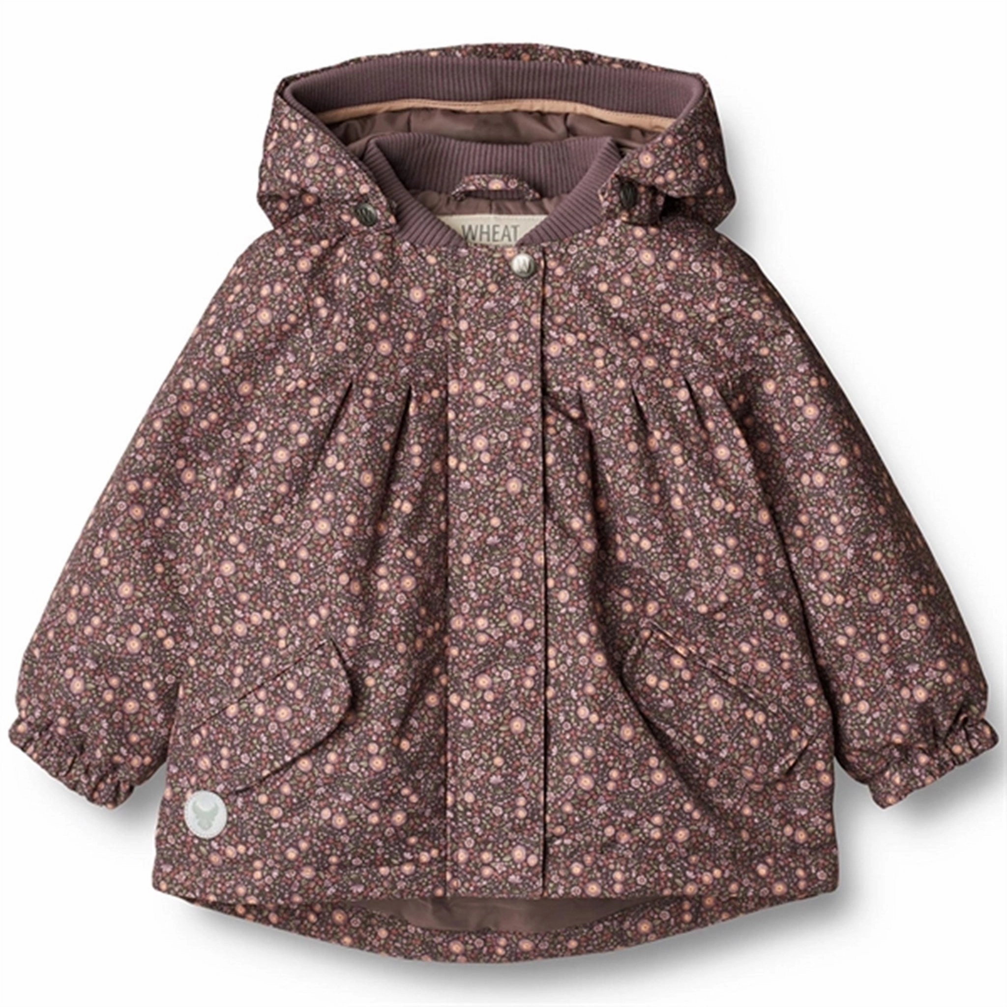 Wheat Jacket Mimmi Tech Eggplant Buttercups All Year Windbreaker Inspired Fit