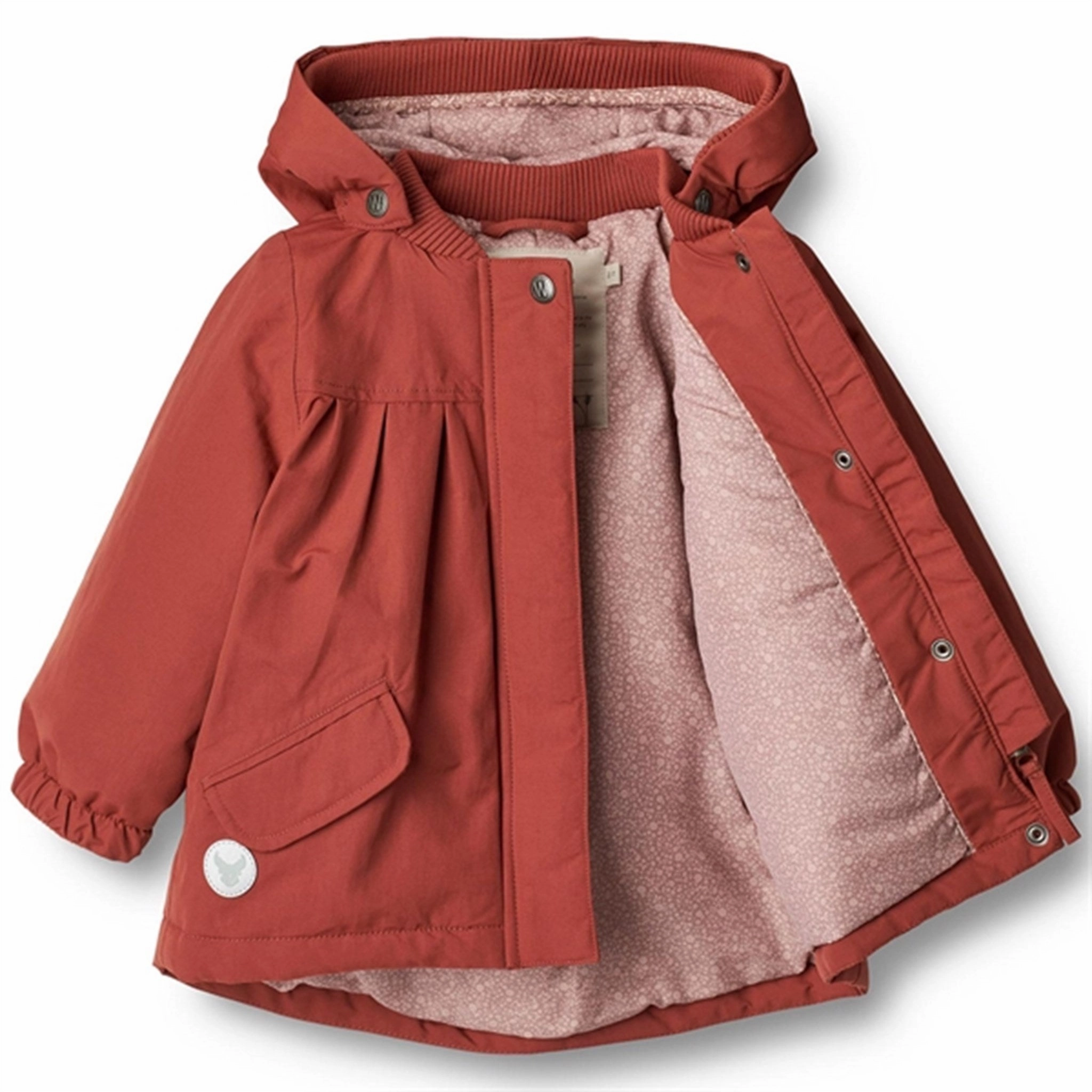 Wheat Jacket Mimmi Tech Red Soft Comfort Design