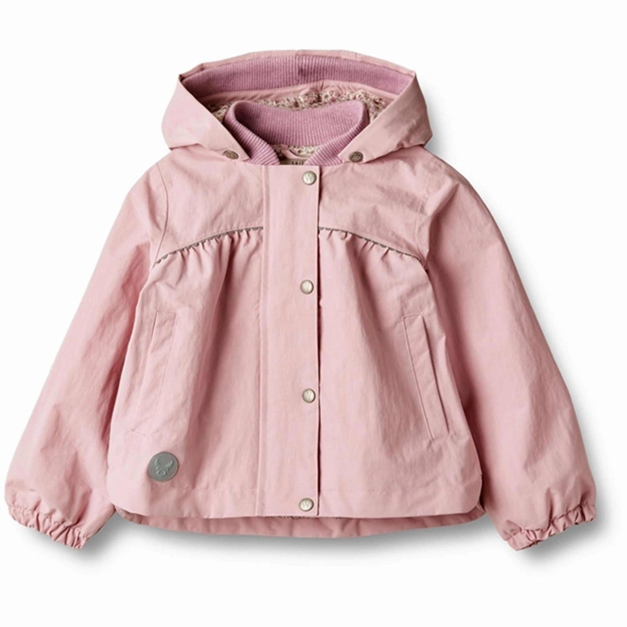 Comfort Fit Cut Double Layered Hood Wheat Jacket Ruth Tech Rose Lemonade