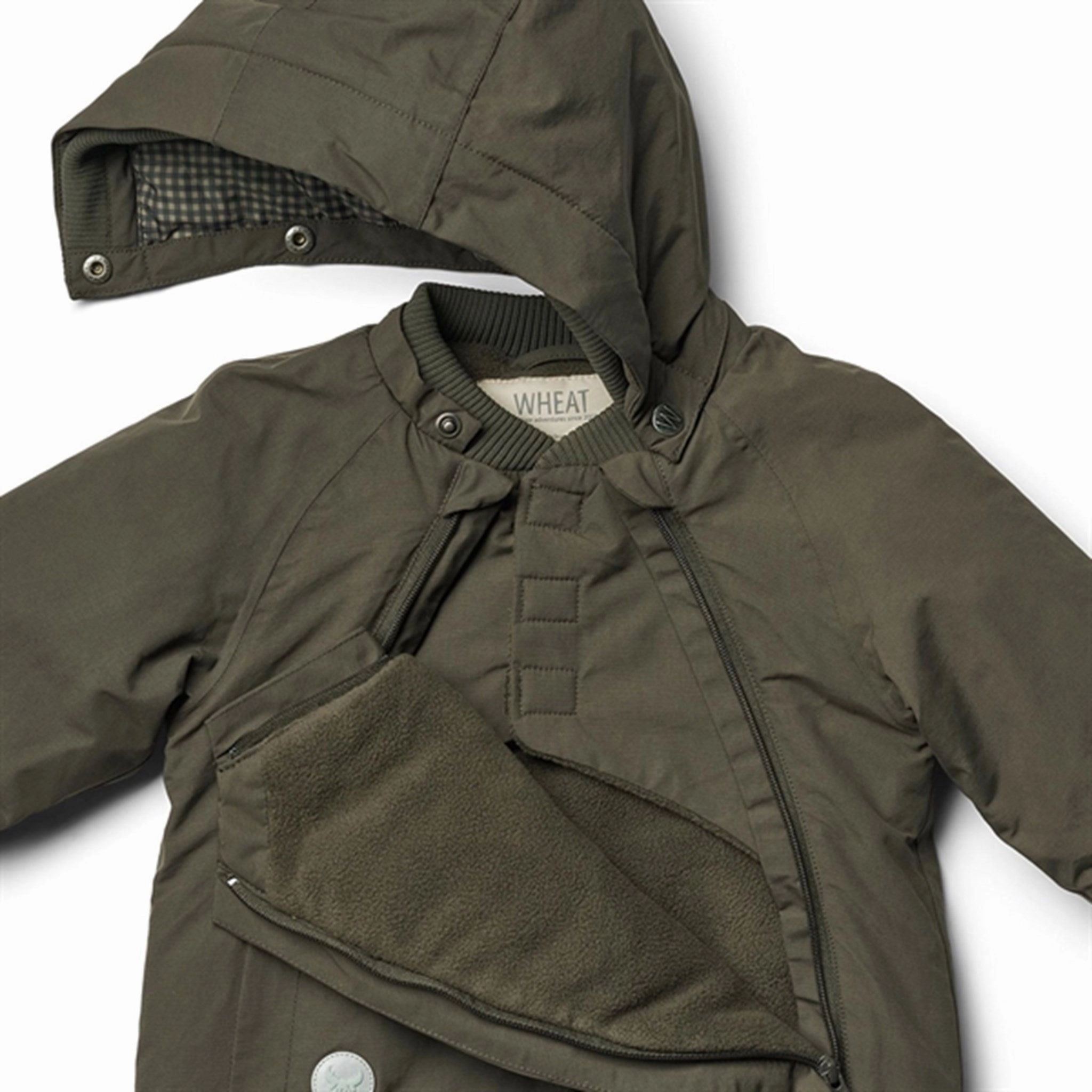 Morning Commute Gear ReinforcedElasticHem Wheat Jacket Sascha Tech Dry Black