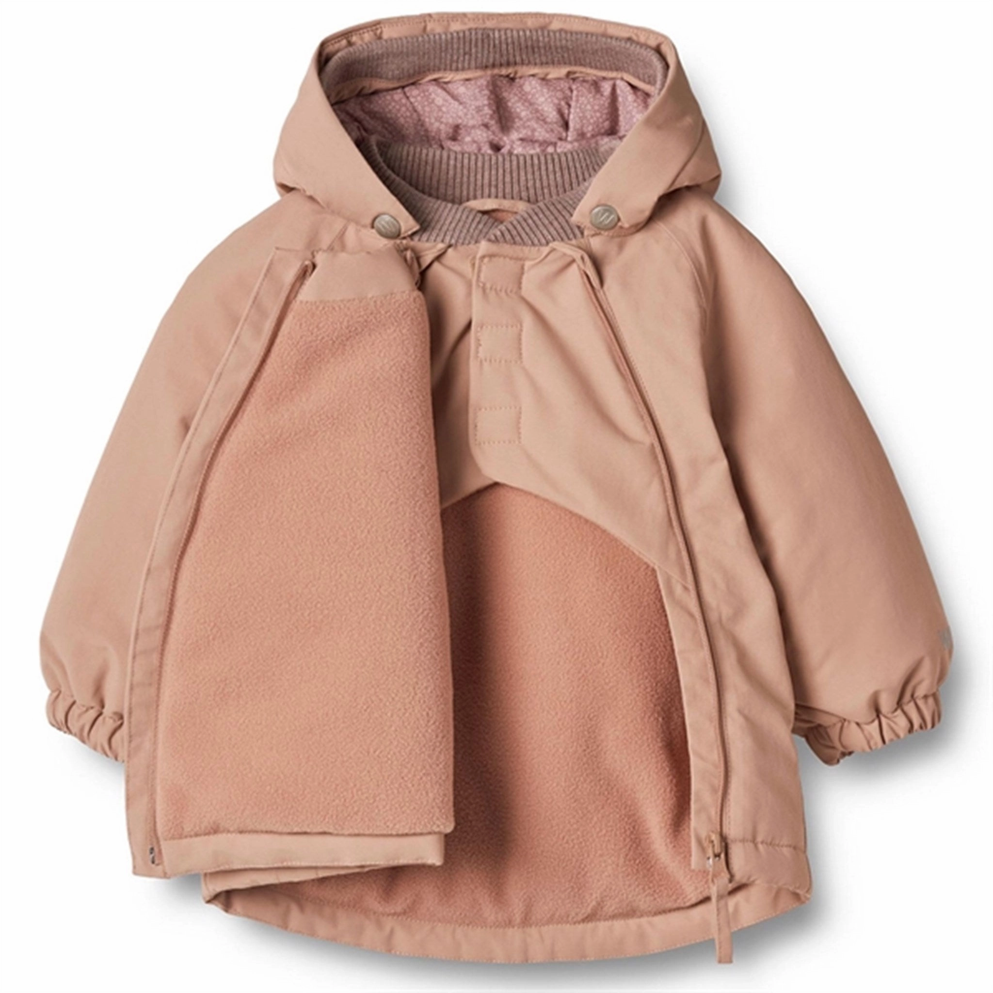 Wheat Jacket Sascha Tech Rose Dawn Stand Up Collar