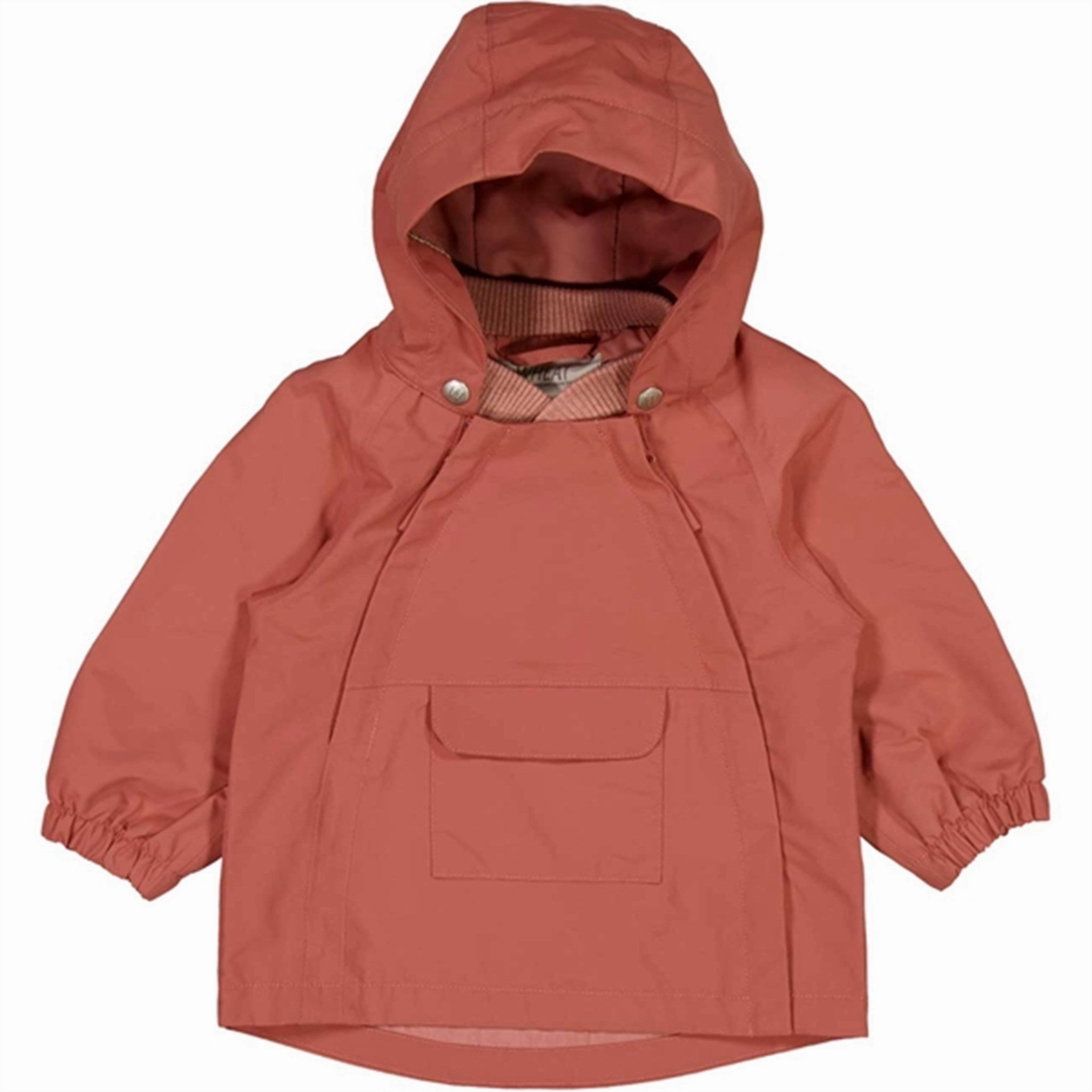 Travel Street Style High Collar Style Wheat Jacket Sveo Tech Dark Terracotta