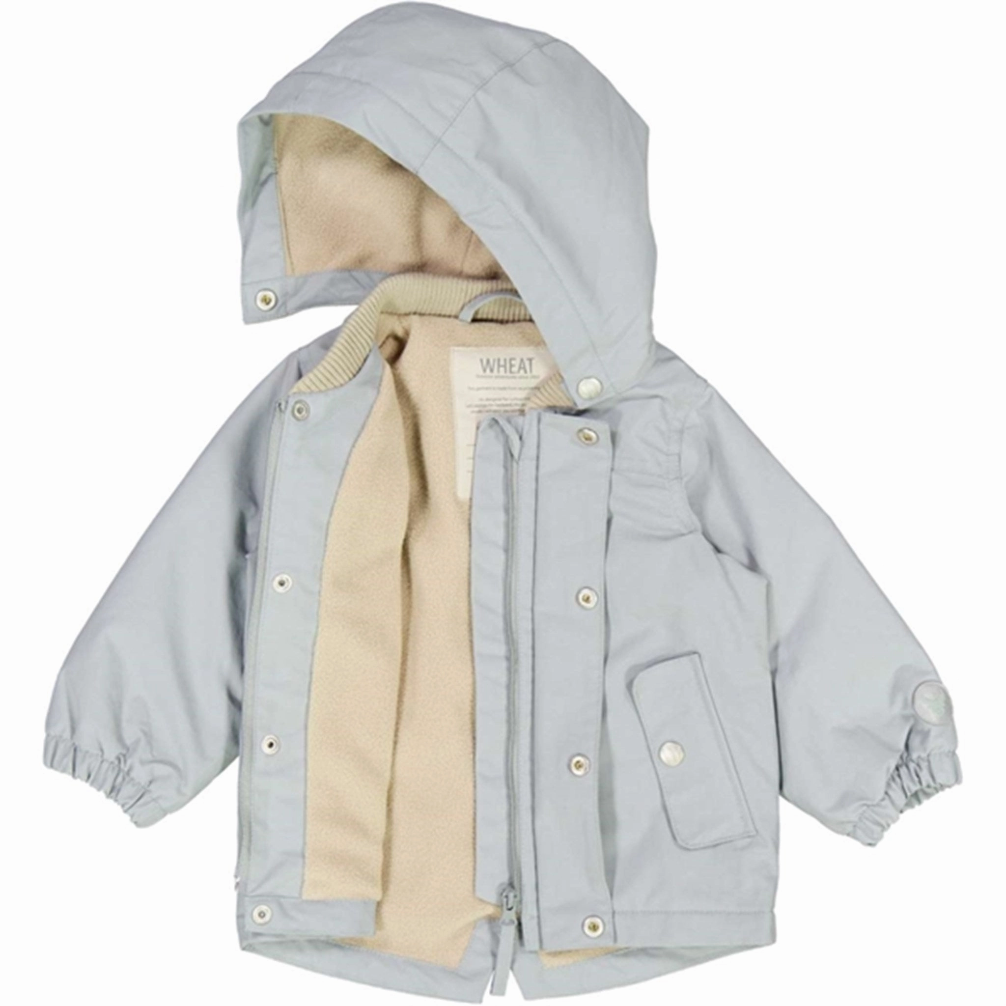 Functional Look Wheat Jacket w. Fleece Karl Tech Cloudy Sky