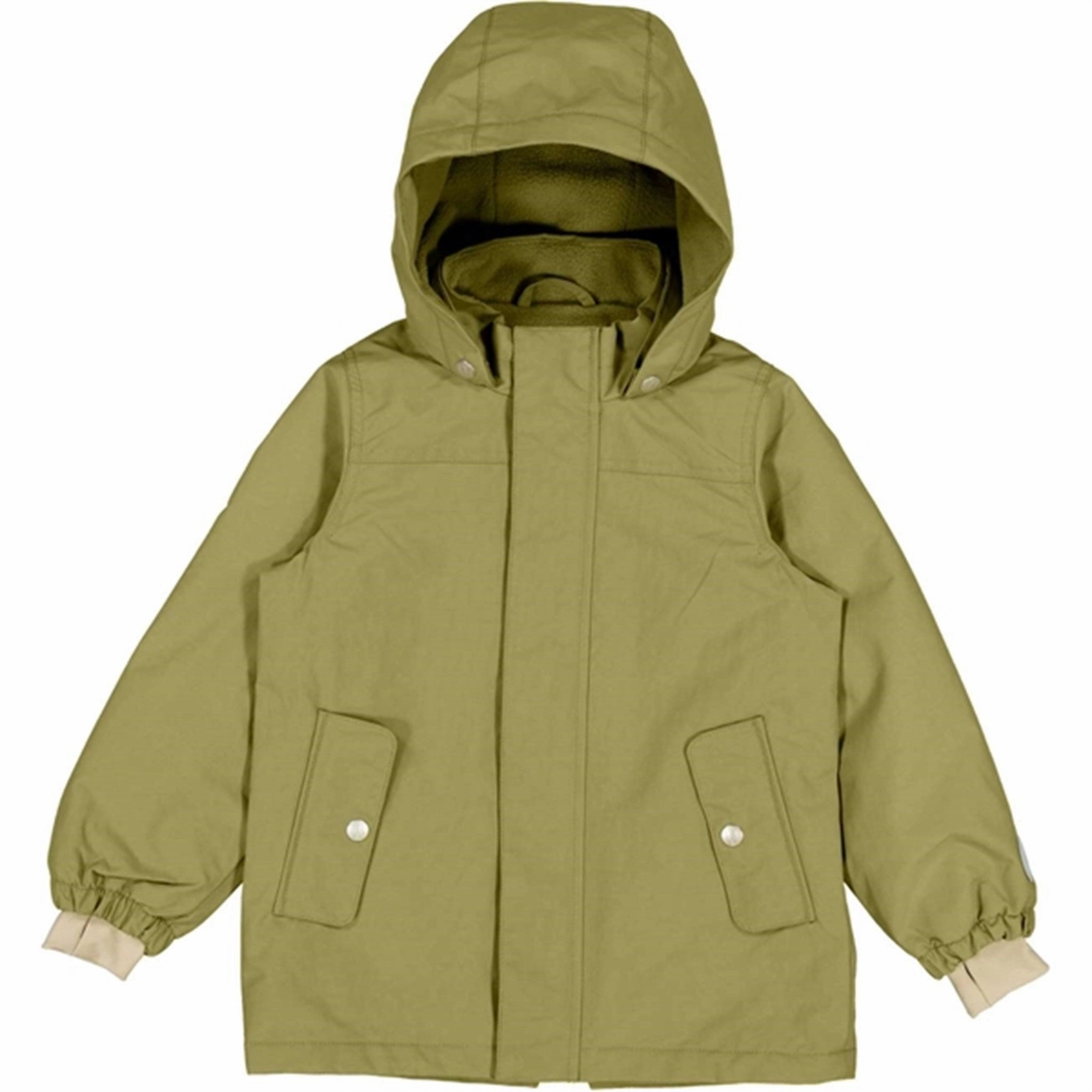 Wheat Jacket w. Fleece Karl Tech Heather Green Weather Friendly