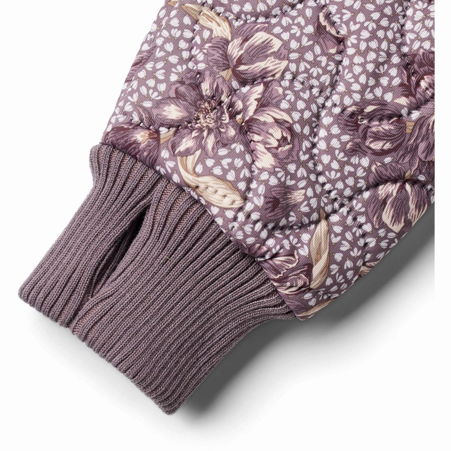 Wheat Lilac Tulips Thermo Jacket Thilde Cold Weather