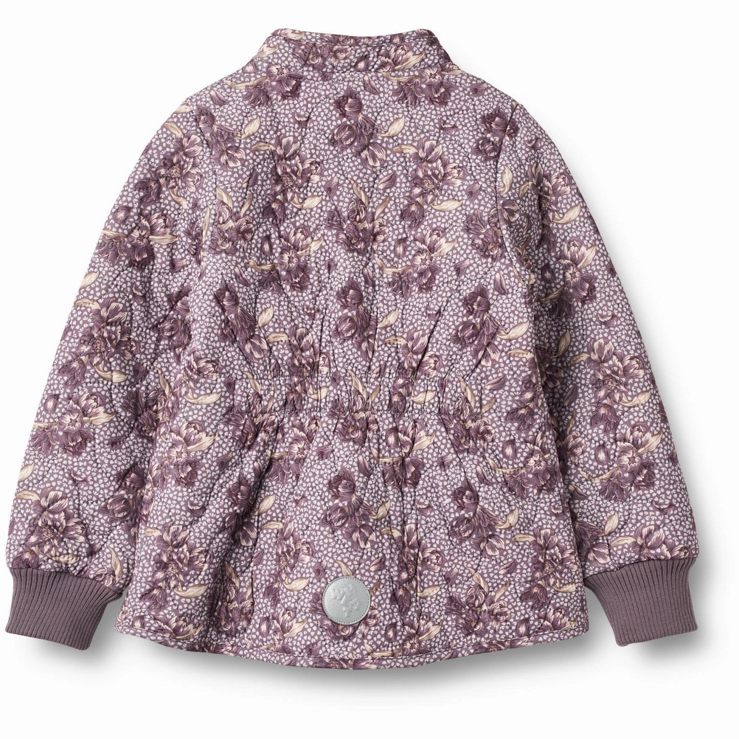 Wheat Lilac Tulips Thermo Jacket Thilde Sleek Casual Heat Tech Fabric