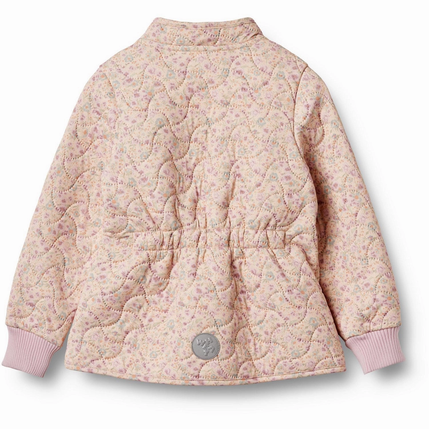 MeshLinedVents Warmth Retention Technology Wheat Pansies Thermo Jacket Tilde