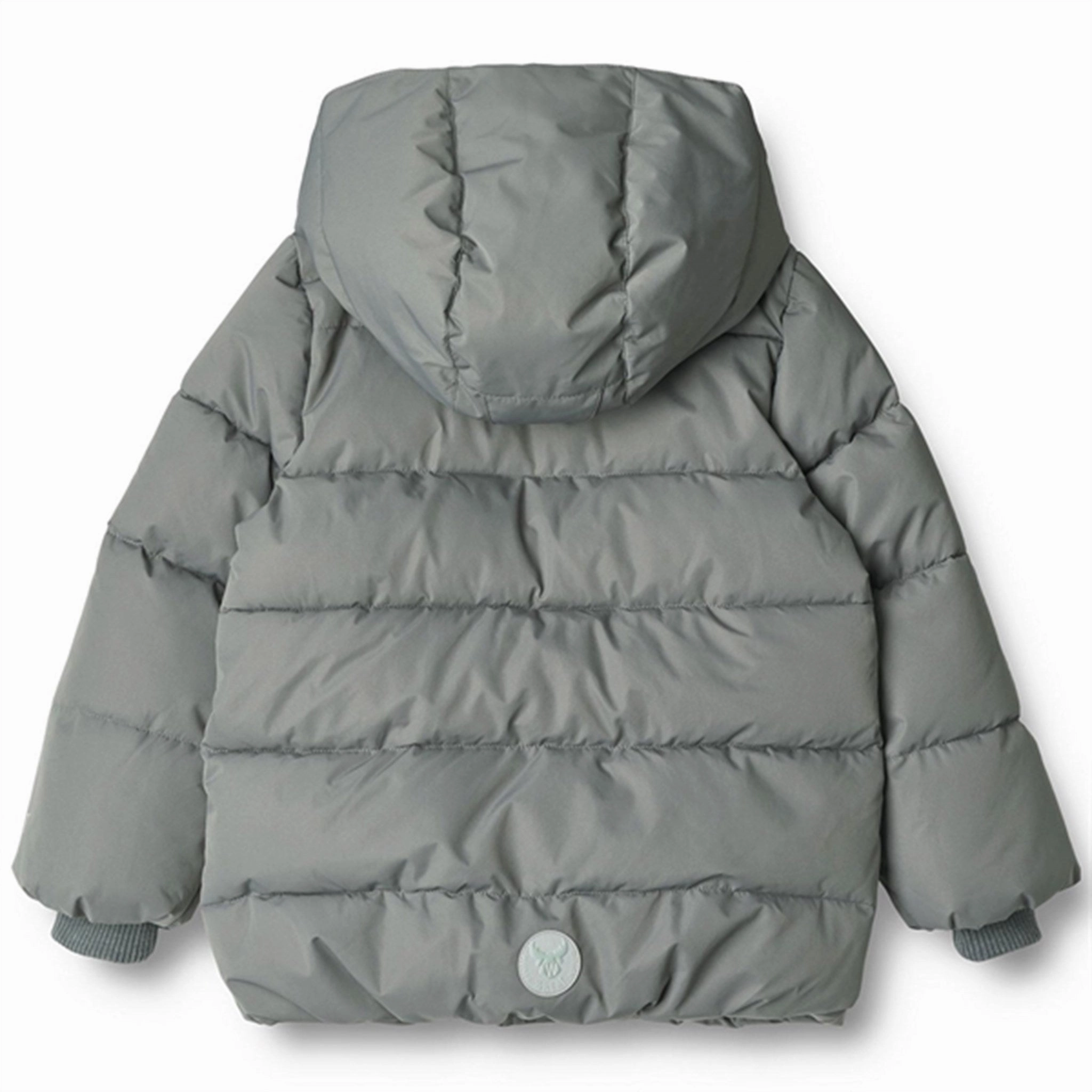 Compression Fold Design Wheat Puffer Jacket Gael Autumn Sky