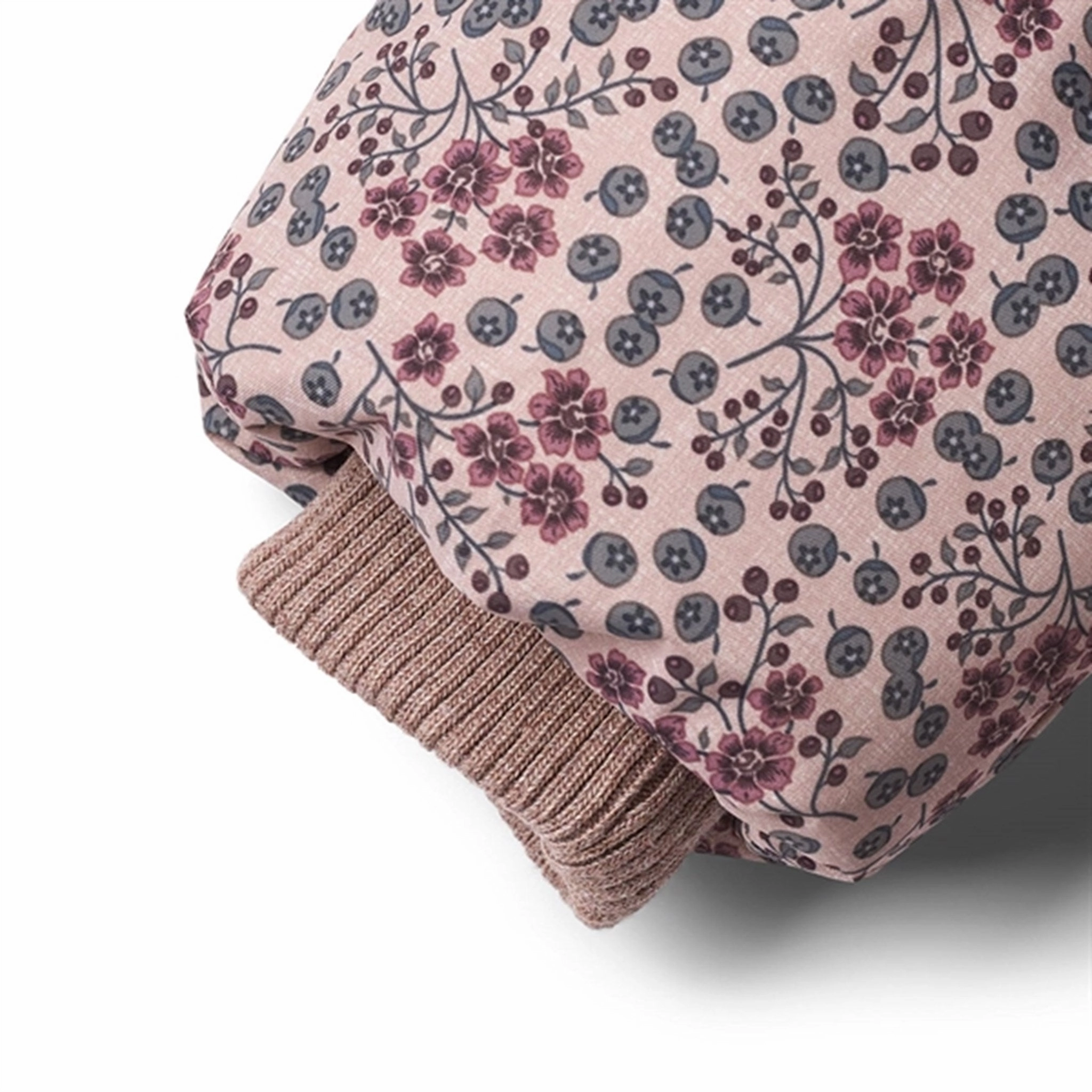 Wheat Puffer Jacket Yrsa Pale Lilac Berries Modern Fit