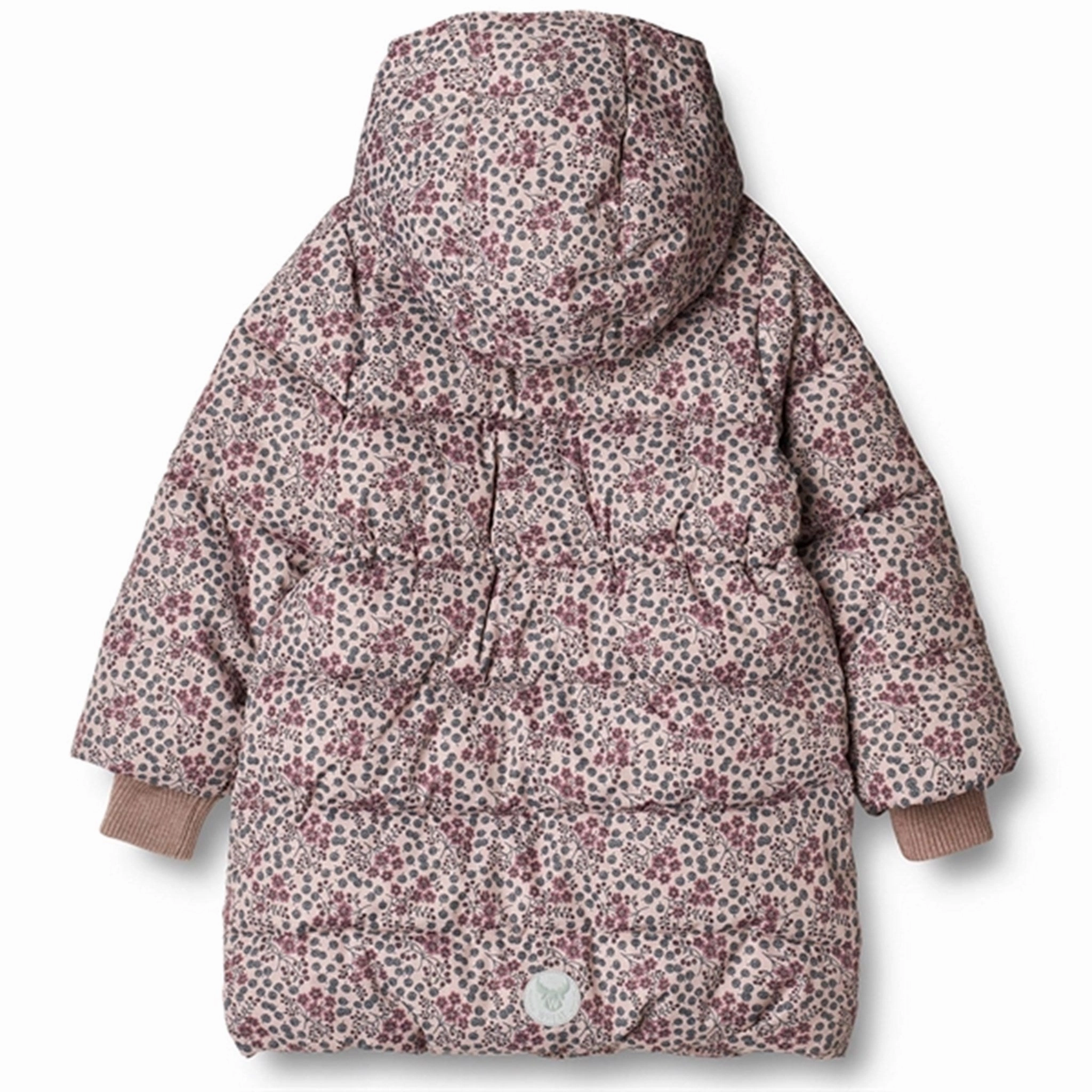 Wheat Puffer Jacket Yrsa Pale Lilac Berries MoistureWickingTechnology