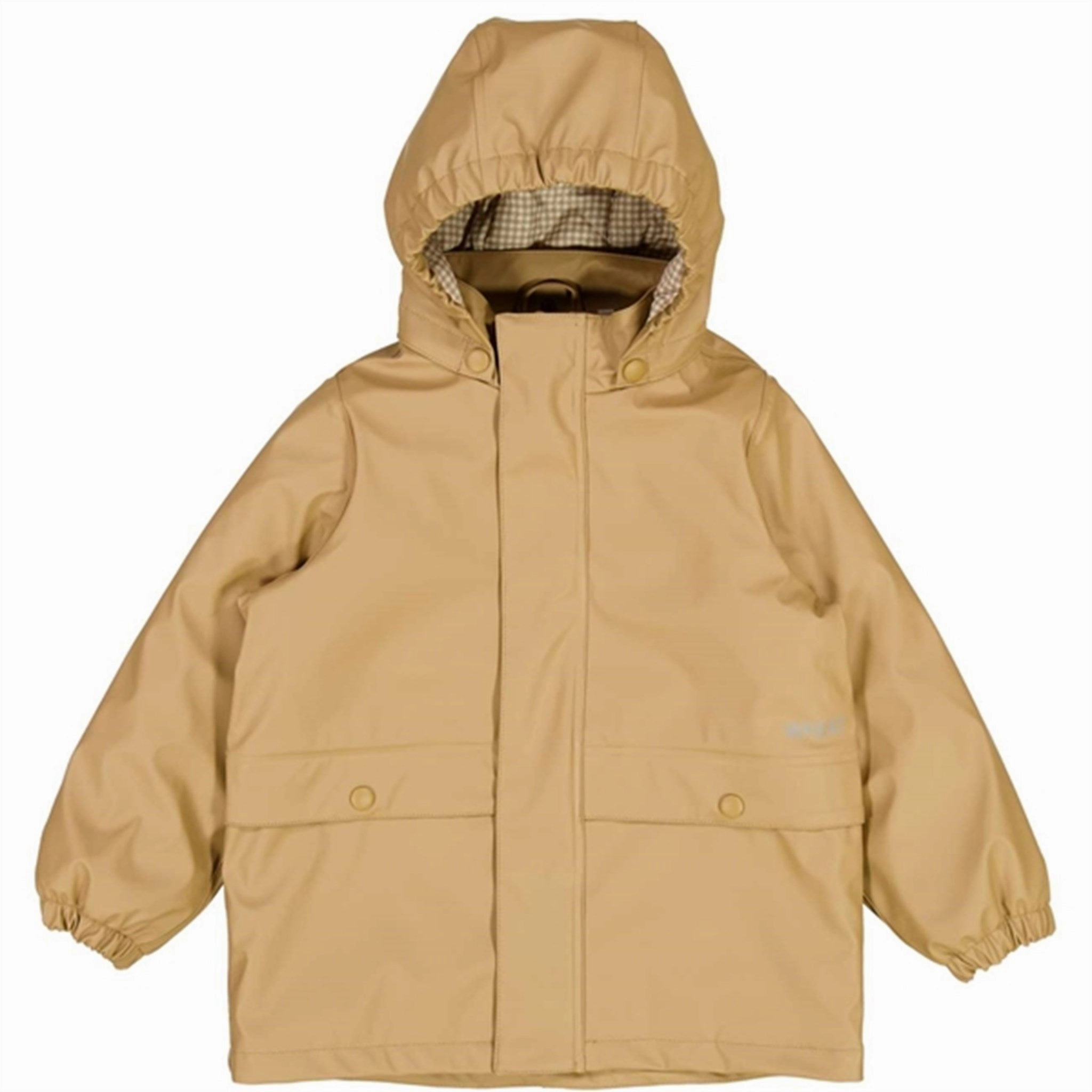 Wheat Rain Coat Ajo Thermo Cappuccino Kangaroo Pocket