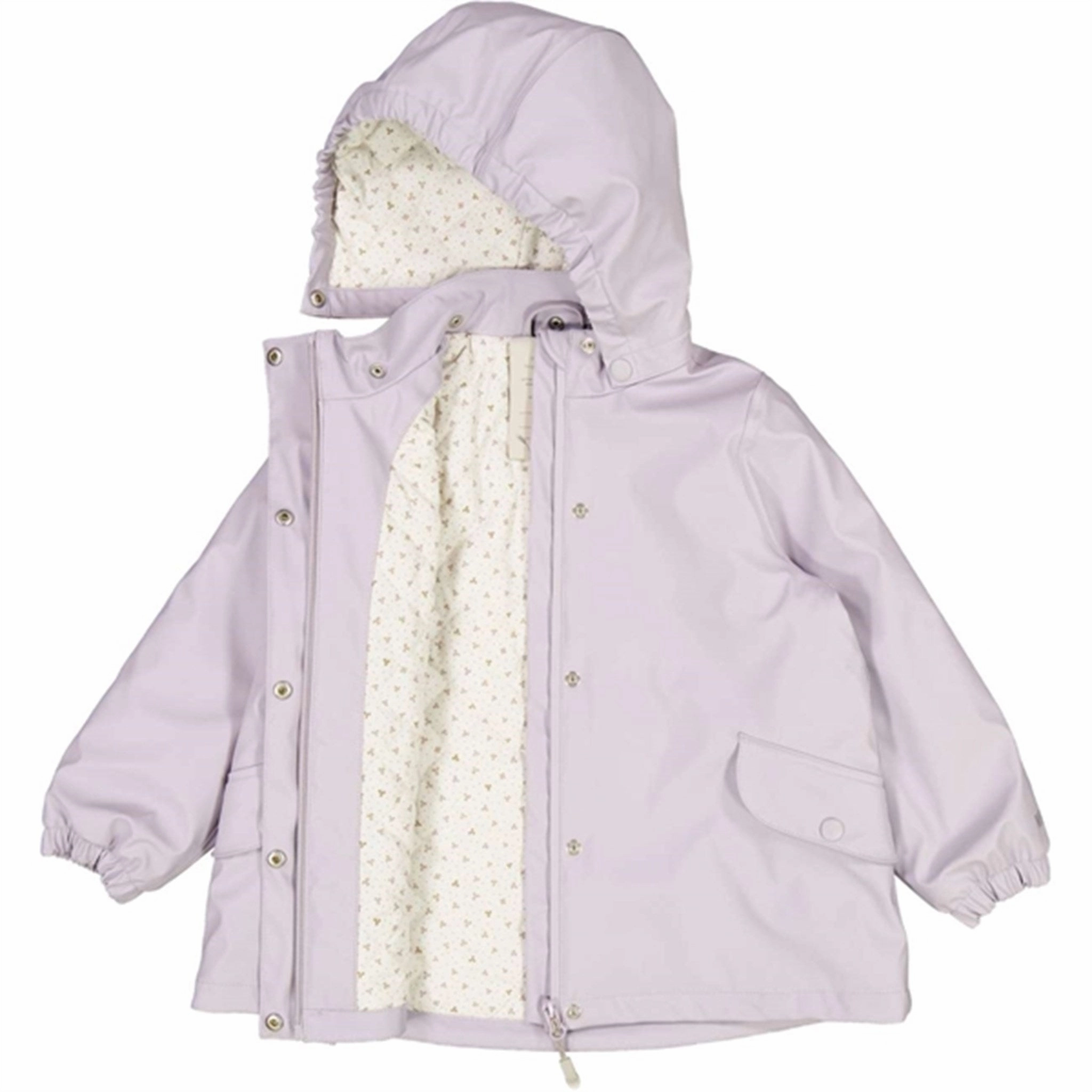 Wheat Rain Jacket Rika Thermo Violet ShrinkResistantFabric