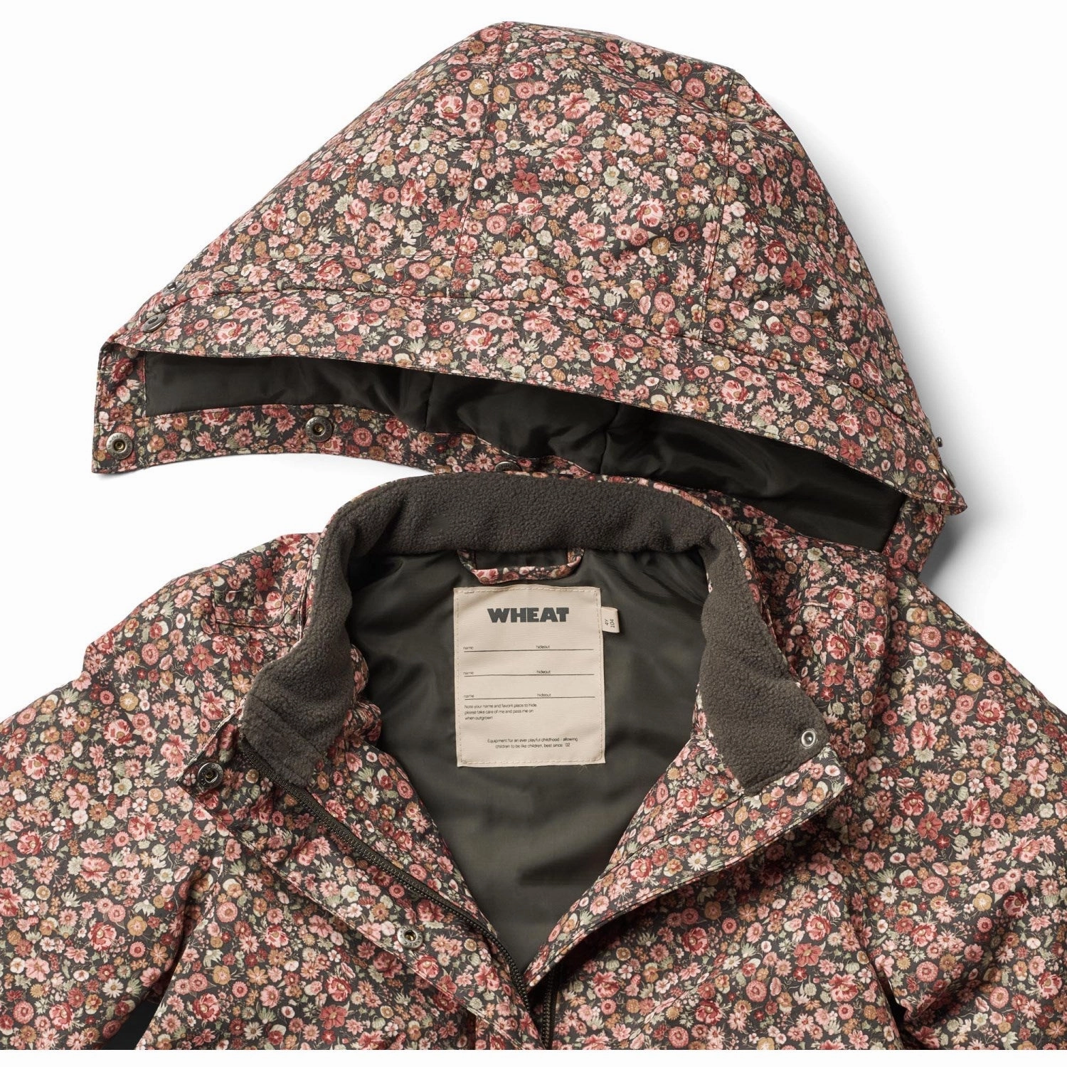 All Weather Piece FlexibleCuffSystem Wheat Raven Wild Flowers Jacket Tove Tech
