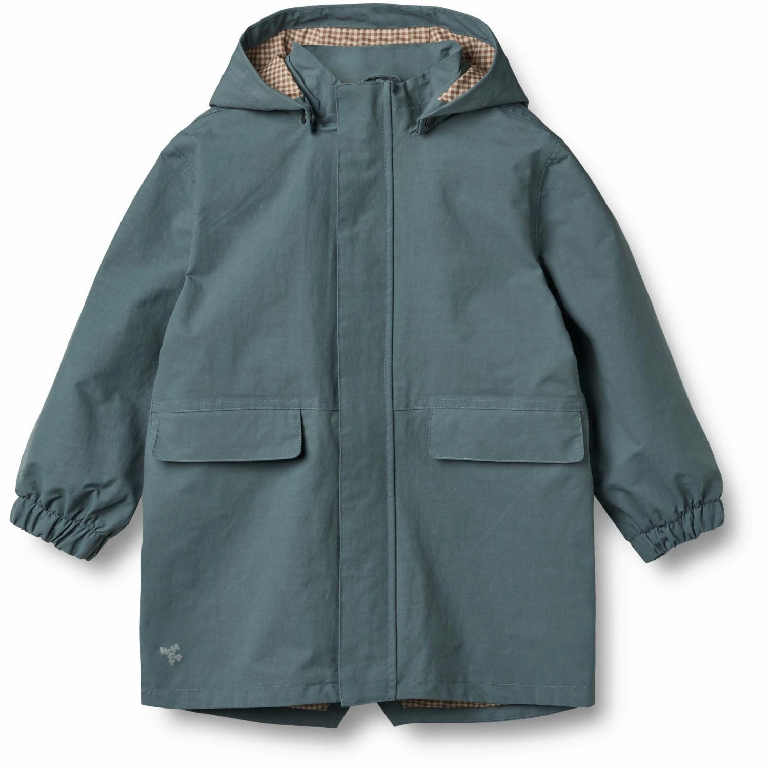 Zippered Vents High Visibility Trim Wheat Stormy Weather Parka Alke Jacket