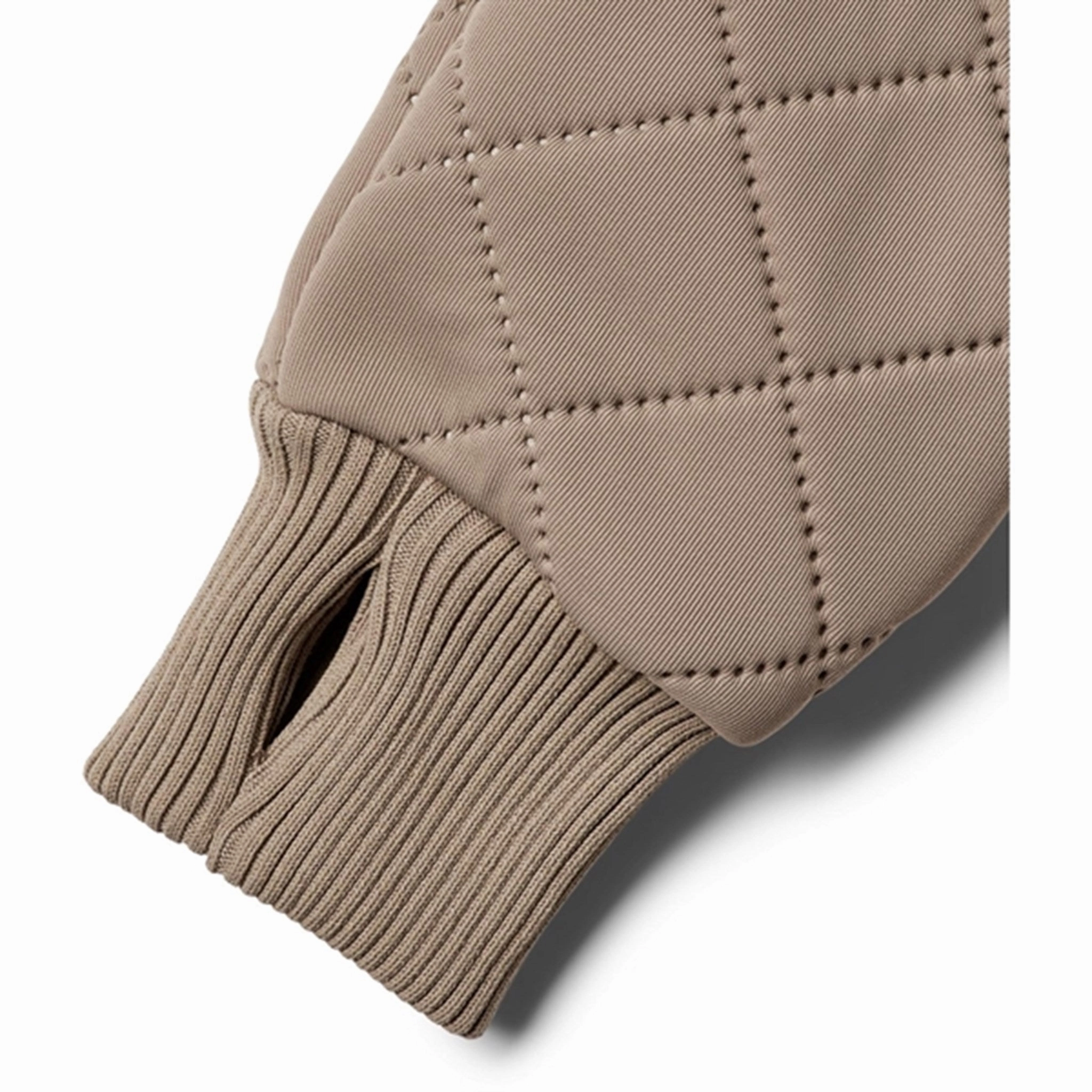 Belted Waist Wheat Thermo Beige Stone Jacket Loui