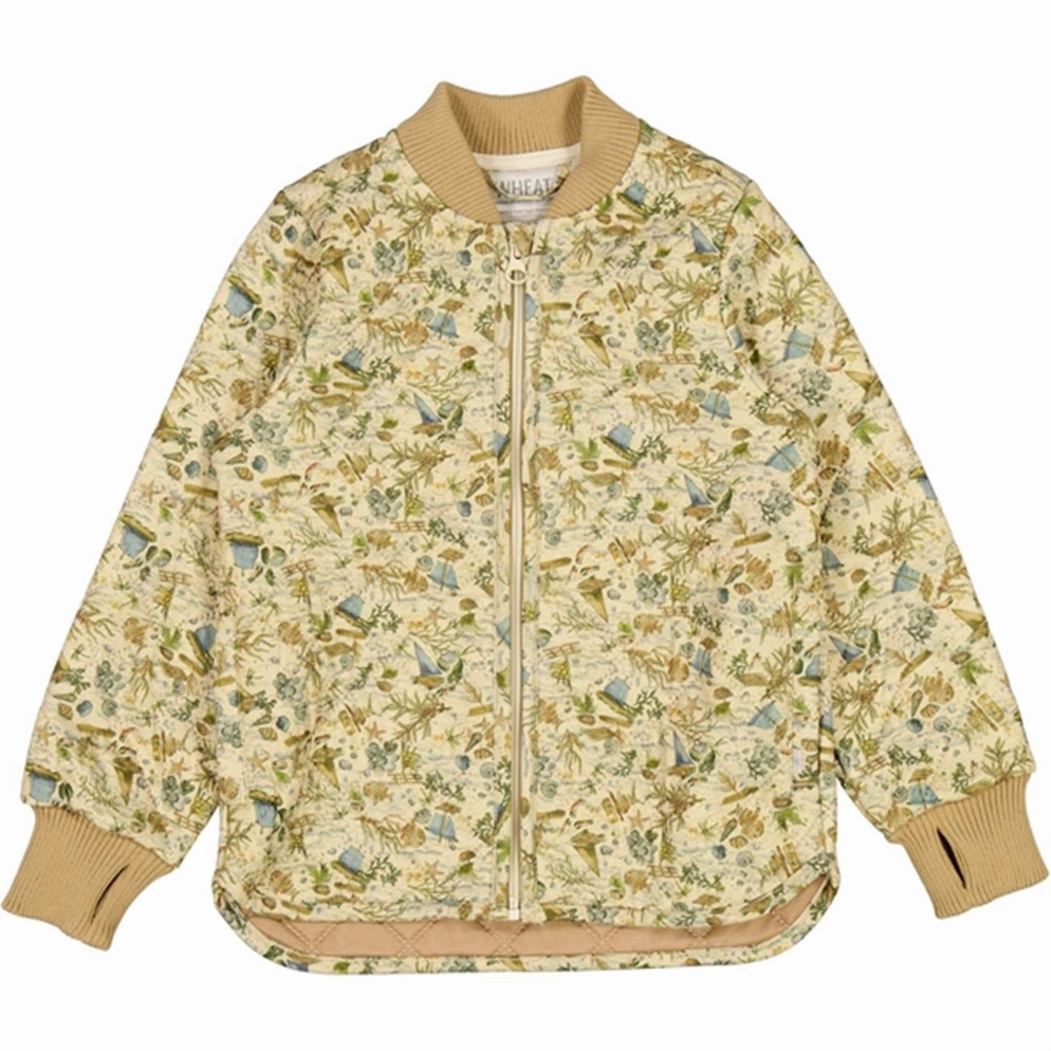 Wheat Thermo Clam Beach Jacket Loui Thermal Insulated Jacket Daywear Staple