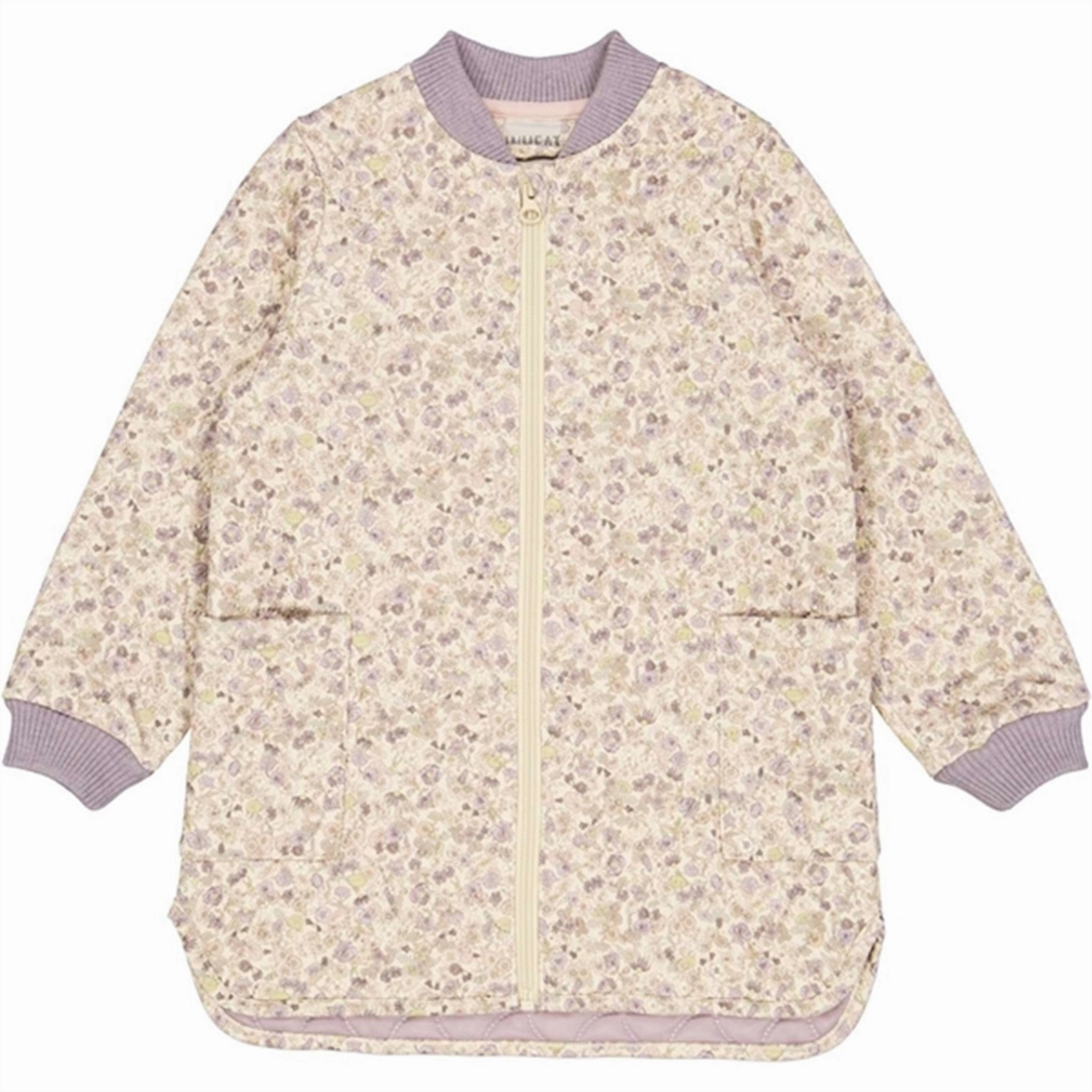 Wheat Thermo Clam Flower Field Jacket Herta AbrasionResistant Surface