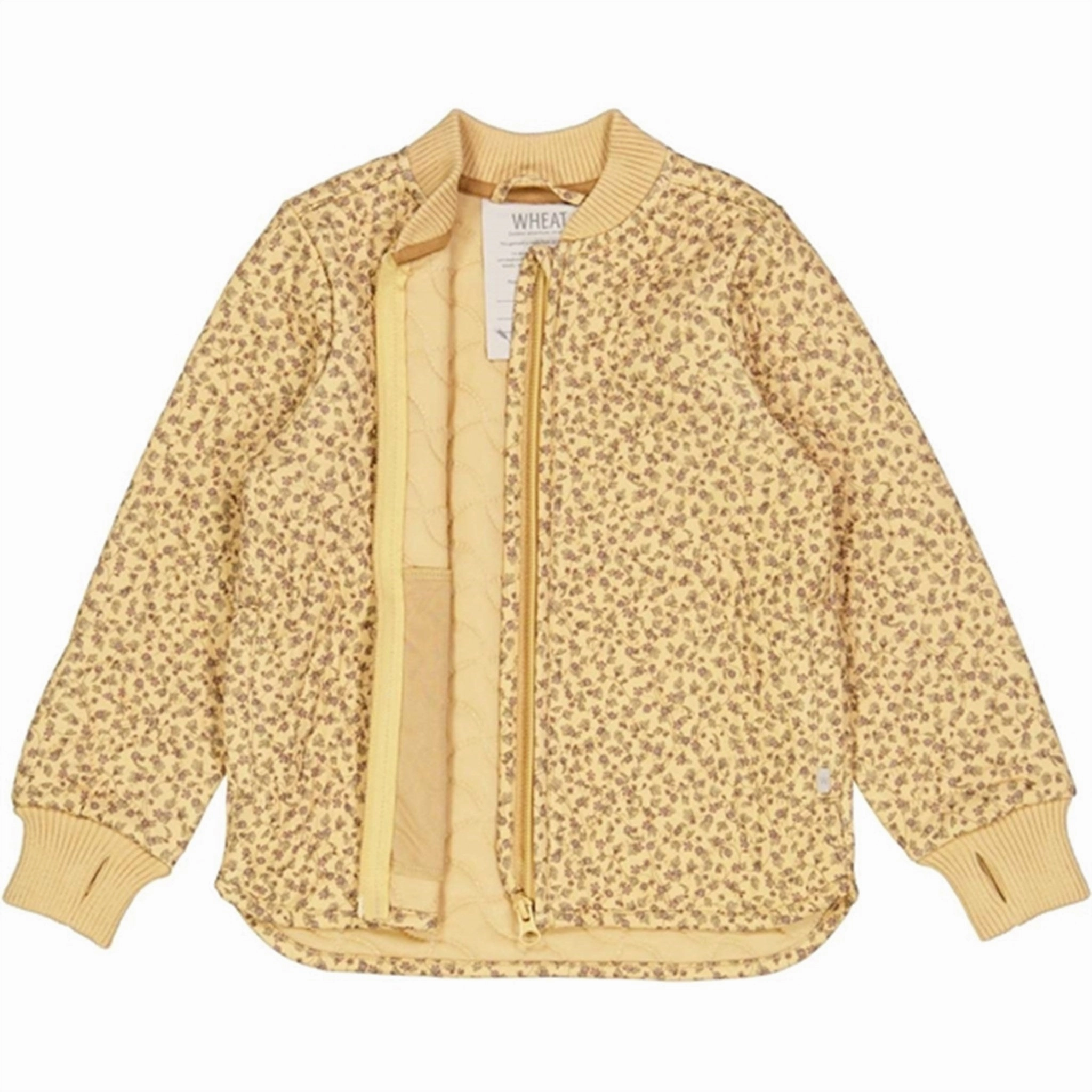 Wheat Thermo Gooseberry Wine Jacket Loui Casual Trend