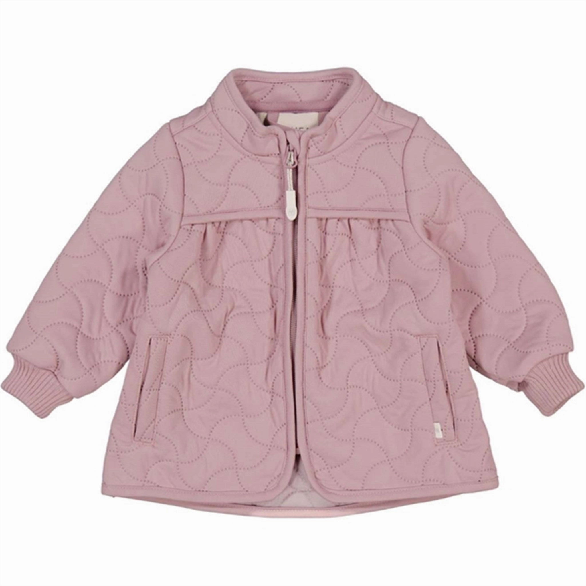 Simple Detail Hidden Ventilation Zones Wheat Thermo Powder Rose Jacket Thilde
