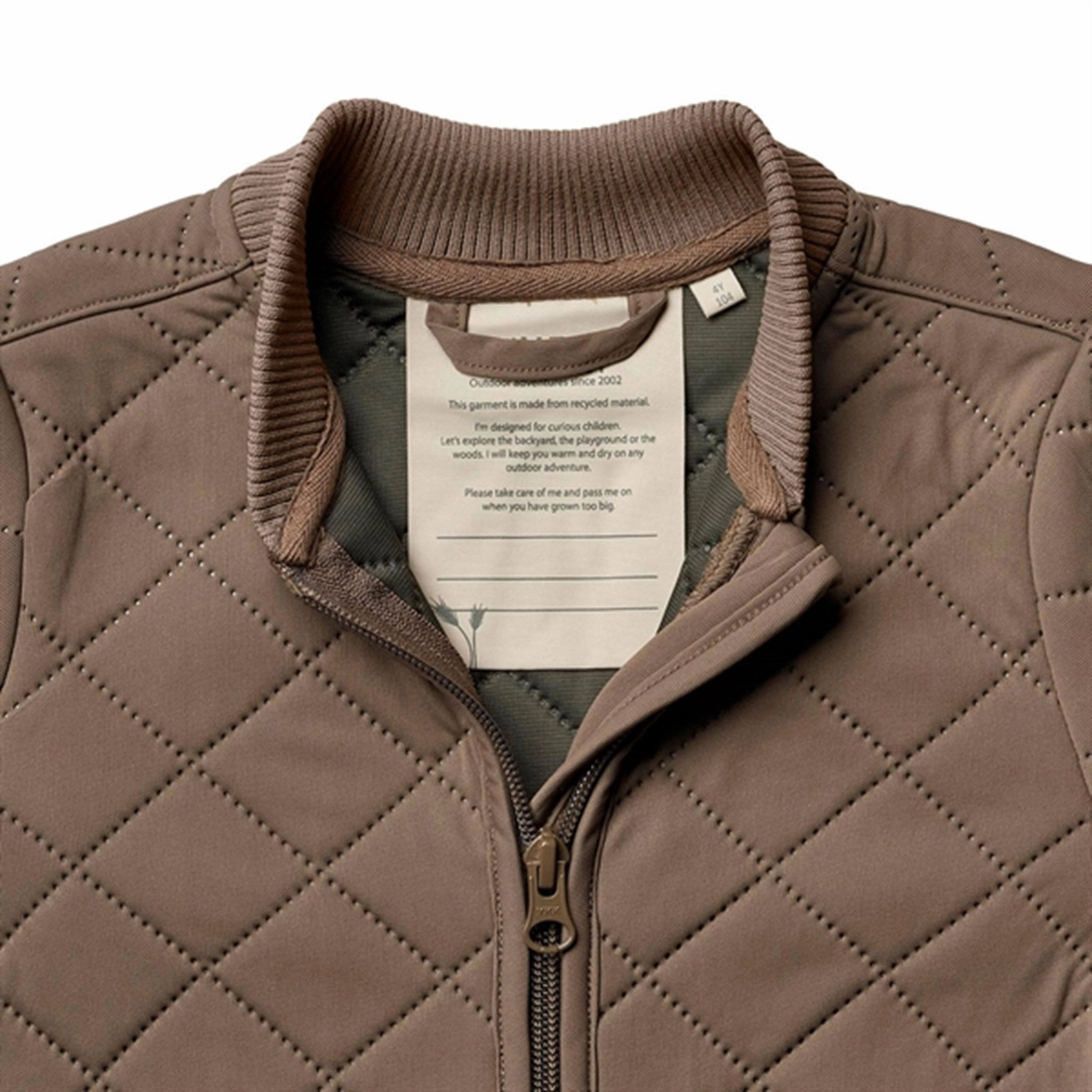 Wheat Thermo Stone Jacket Loui Everyday Comfort Fit