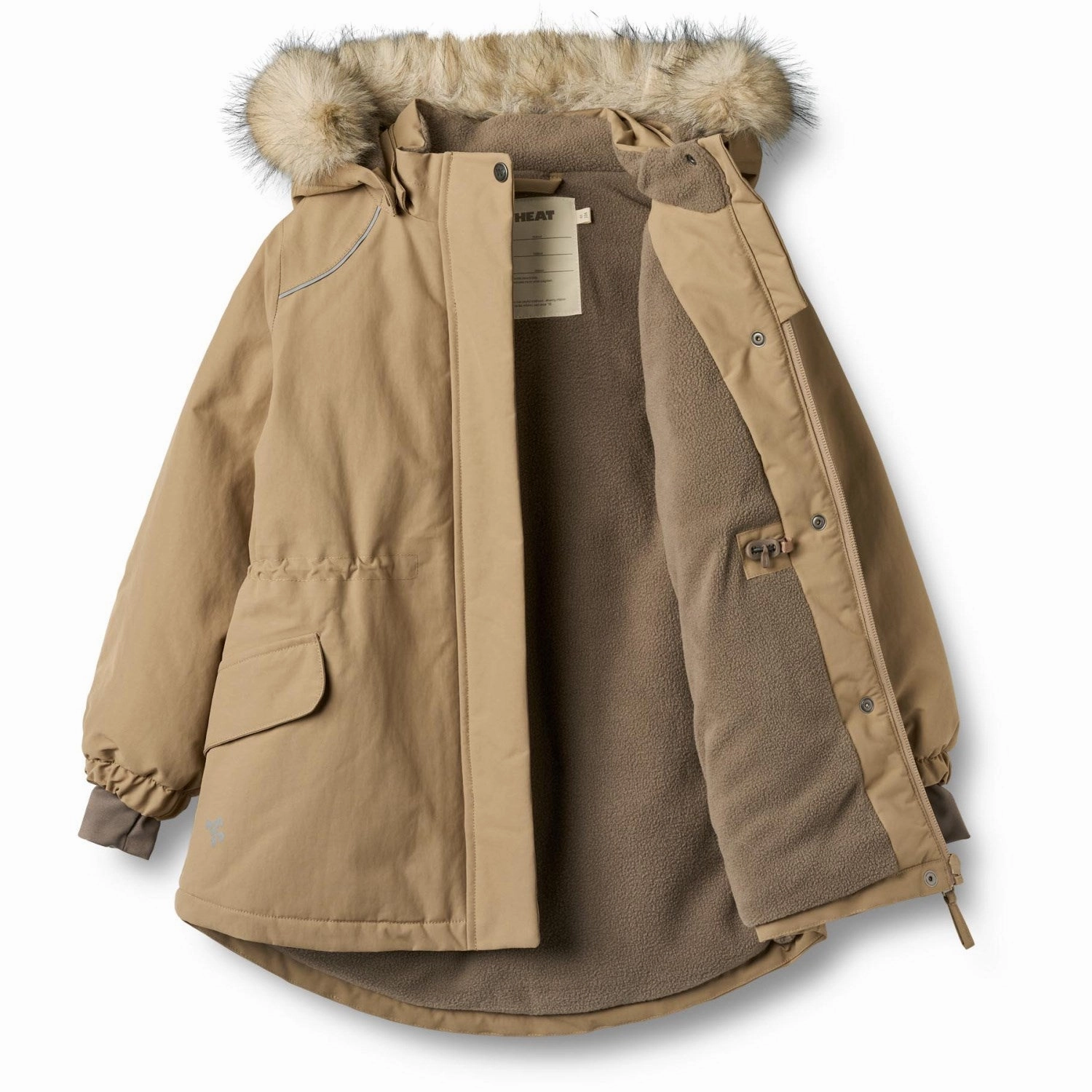 Wheat Walnut Jacket Mathilde Rainy Day Silicone Grip Trim