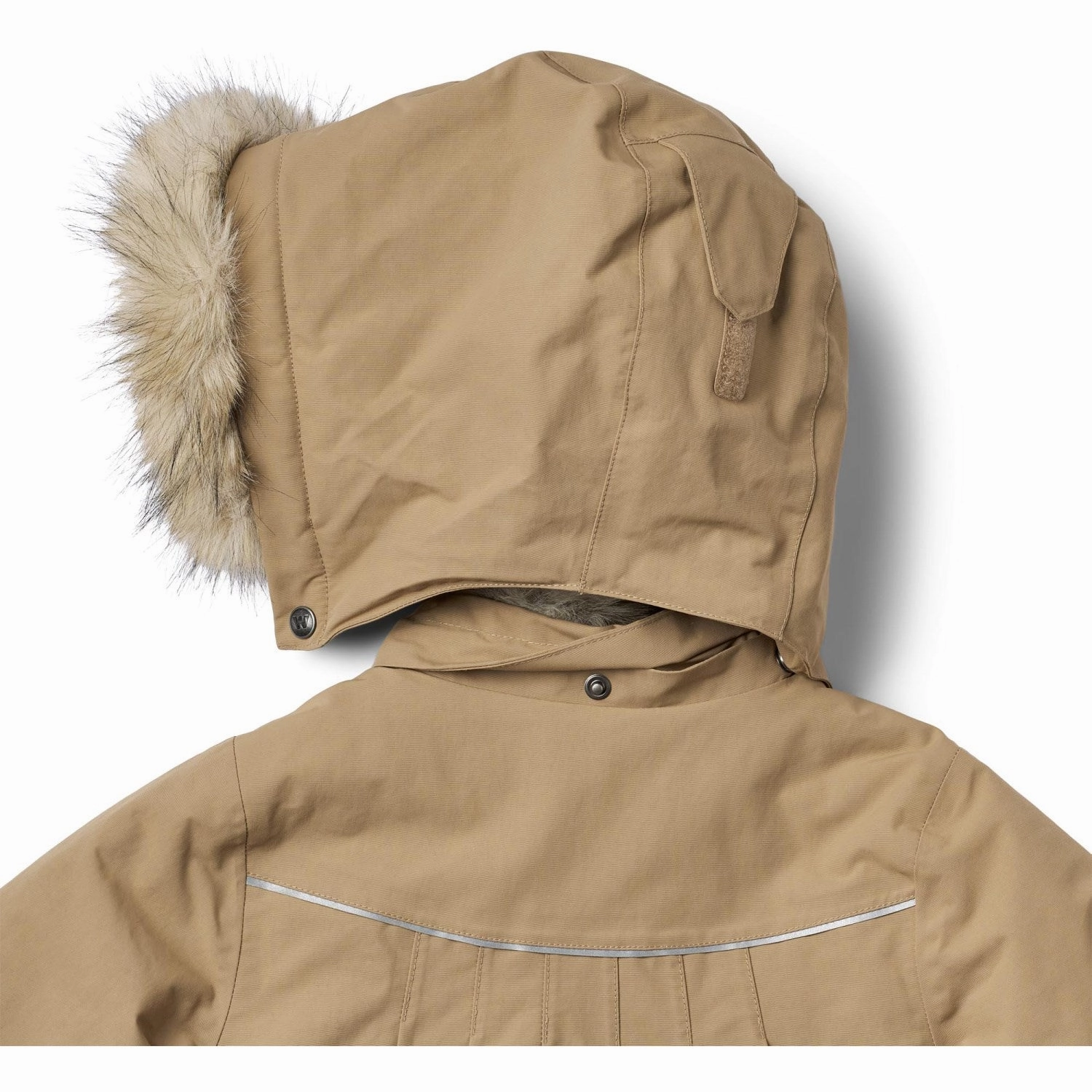 Wheat Walnut Jacket Mathilde Glove Friendly Cuff Design Articulated Sleeves