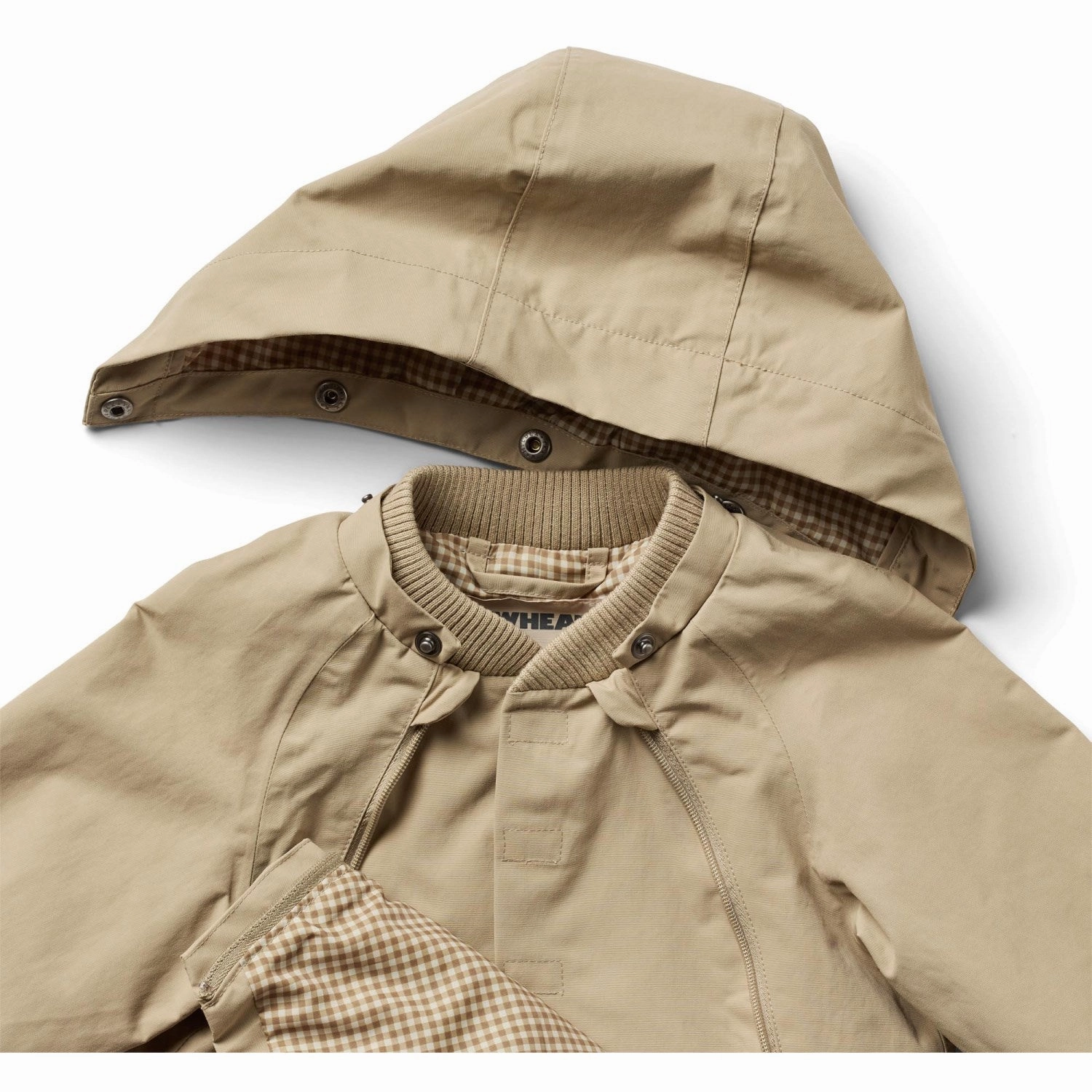 Wheat Warm Stone Jacket Sveo Tech Double Stitch Seams Low Bulk High Warmth