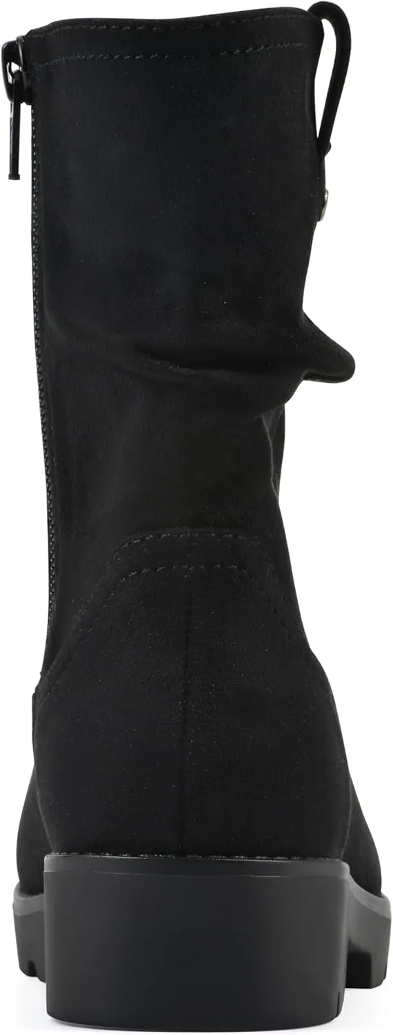 WHITE MOUNTAIN KIDS Girls' Gluey Lug Sole Mid Shaft Bootie