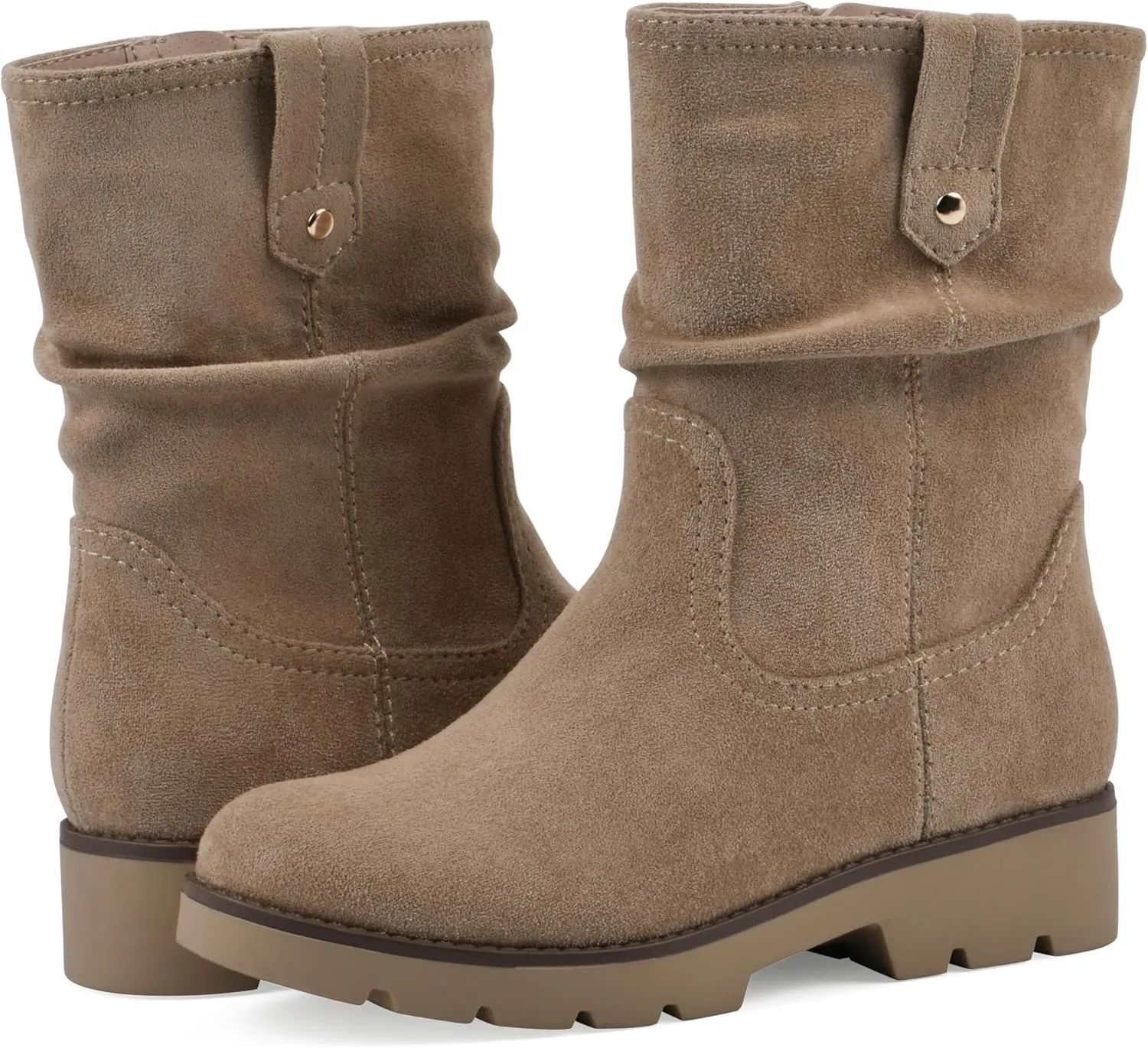 WHITE MOUNTAIN KIDS Girls' Gluey Lug Sole Mid Shaft Bootie